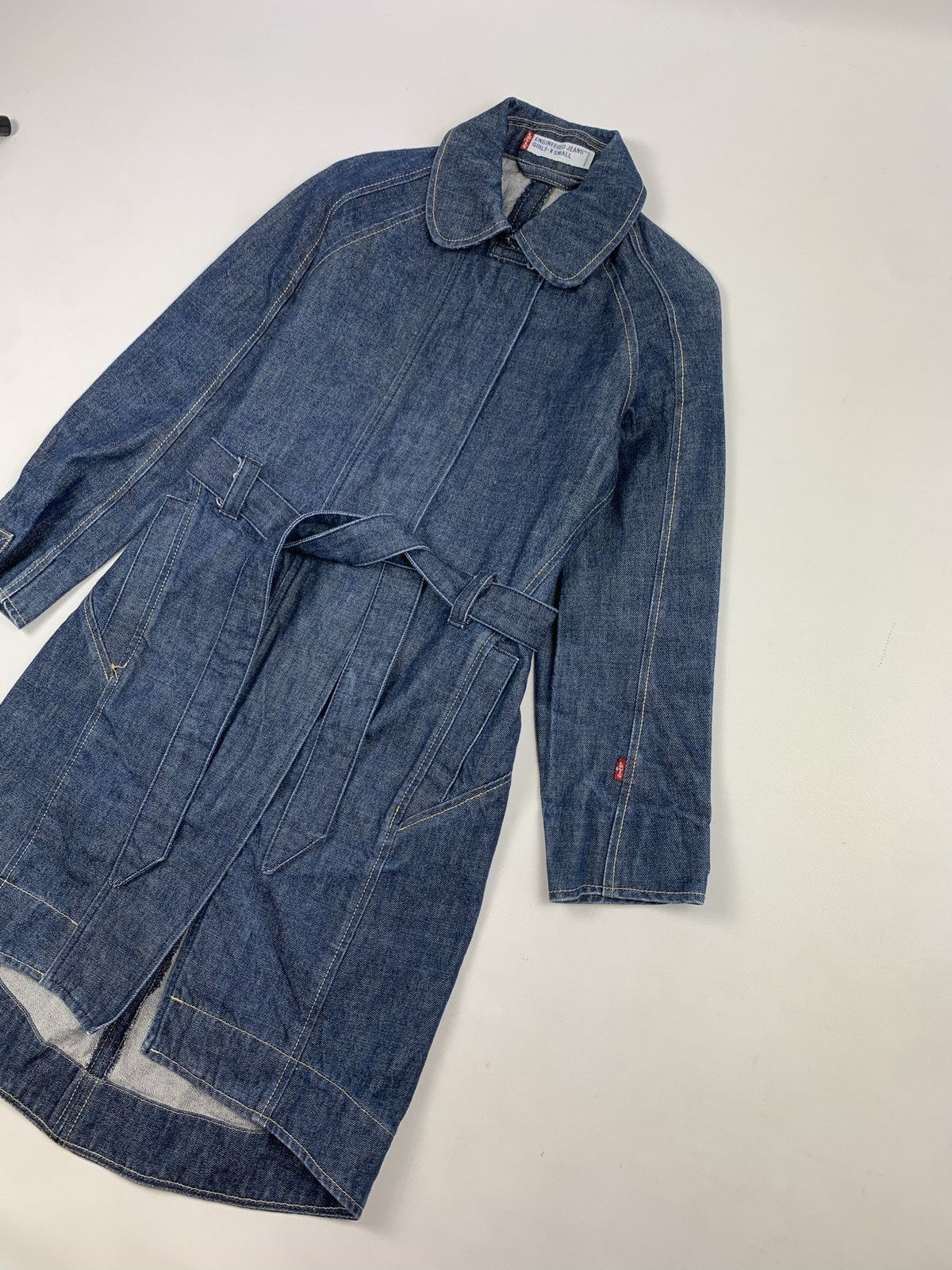 Levi's Levis Enginereed jeans vintage women’s denim coat jacket Size XS / US 0-2 / IT 36-38 - 2 Thumbnail