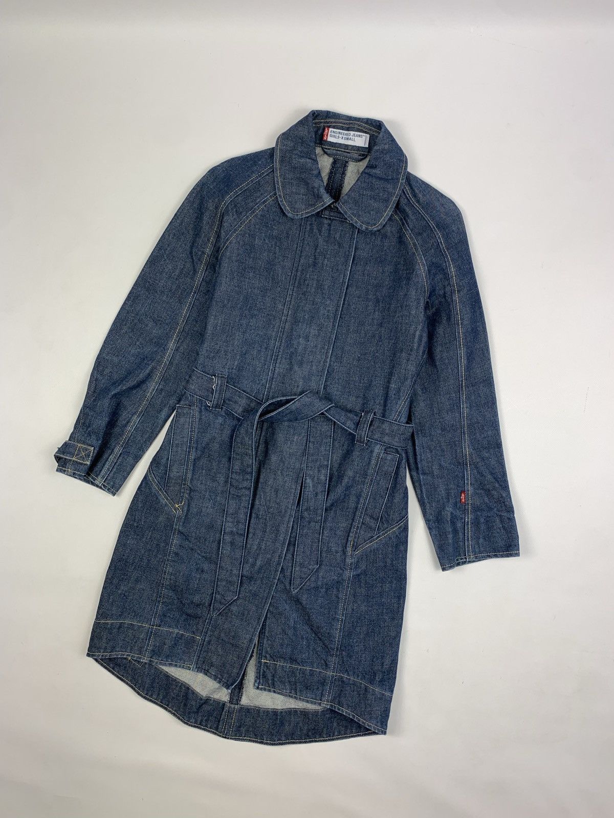 Levi's Levis Enginereed jeans vintage women’s denim coat jacket Size XS / US 0-2 / IT 36-38 - 1 Thumbnail