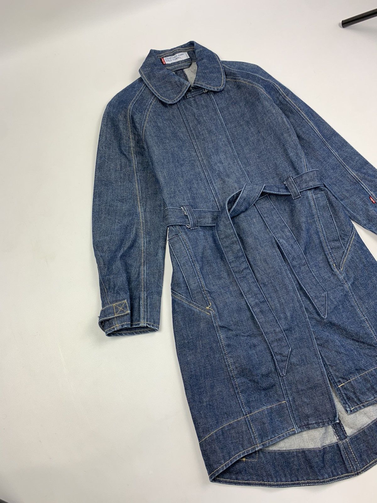 Levi's Levis Enginereed jeans vintage women’s denim coat jacket Size XS / US 0-2 / IT 36-38 - 4 Thumbnail