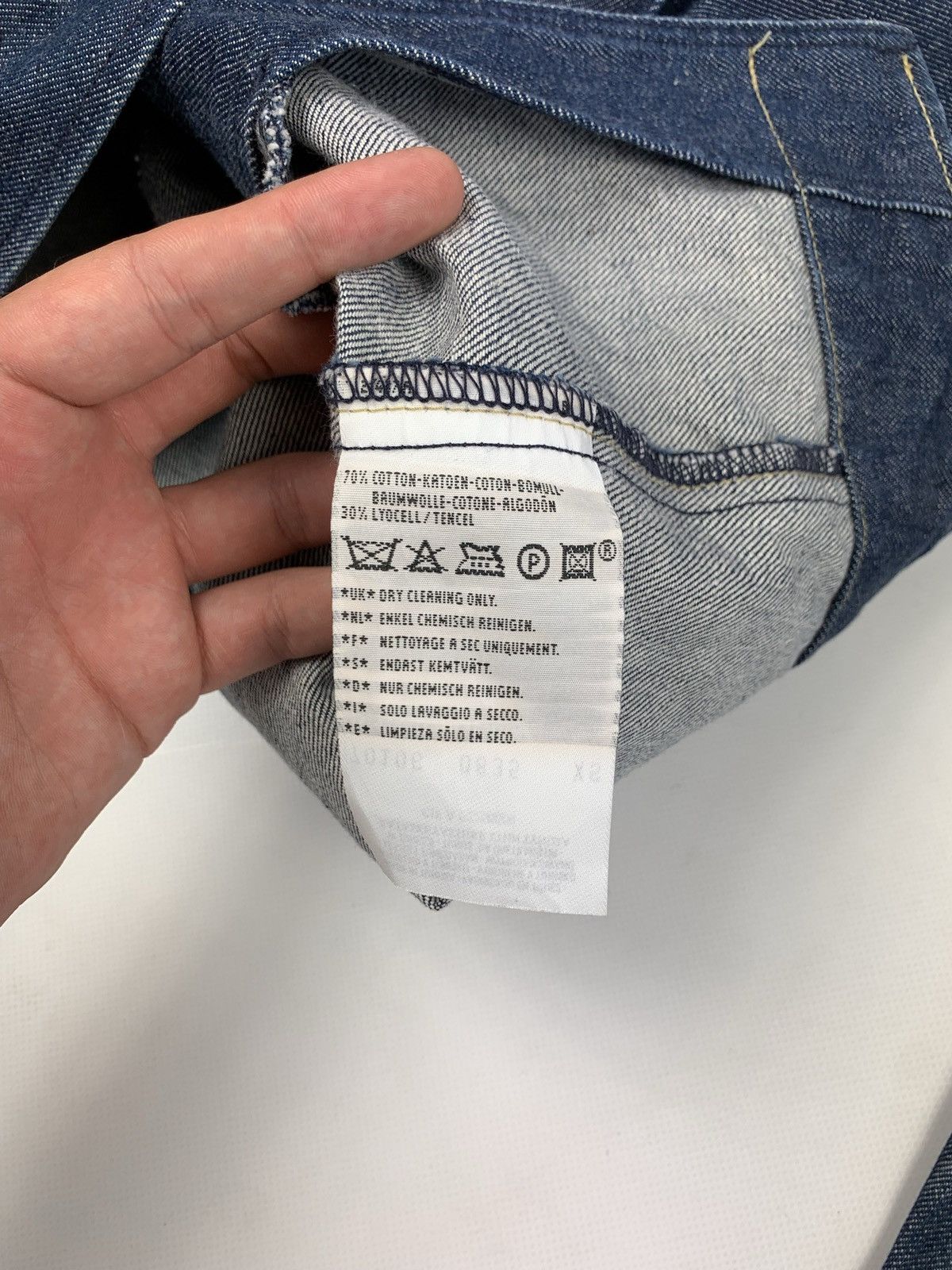 Levi's Levis Enginereed jeans vintage women’s denim coat jacket Size XS / US 0-2 / IT 36-38 - 10 Thumbnail