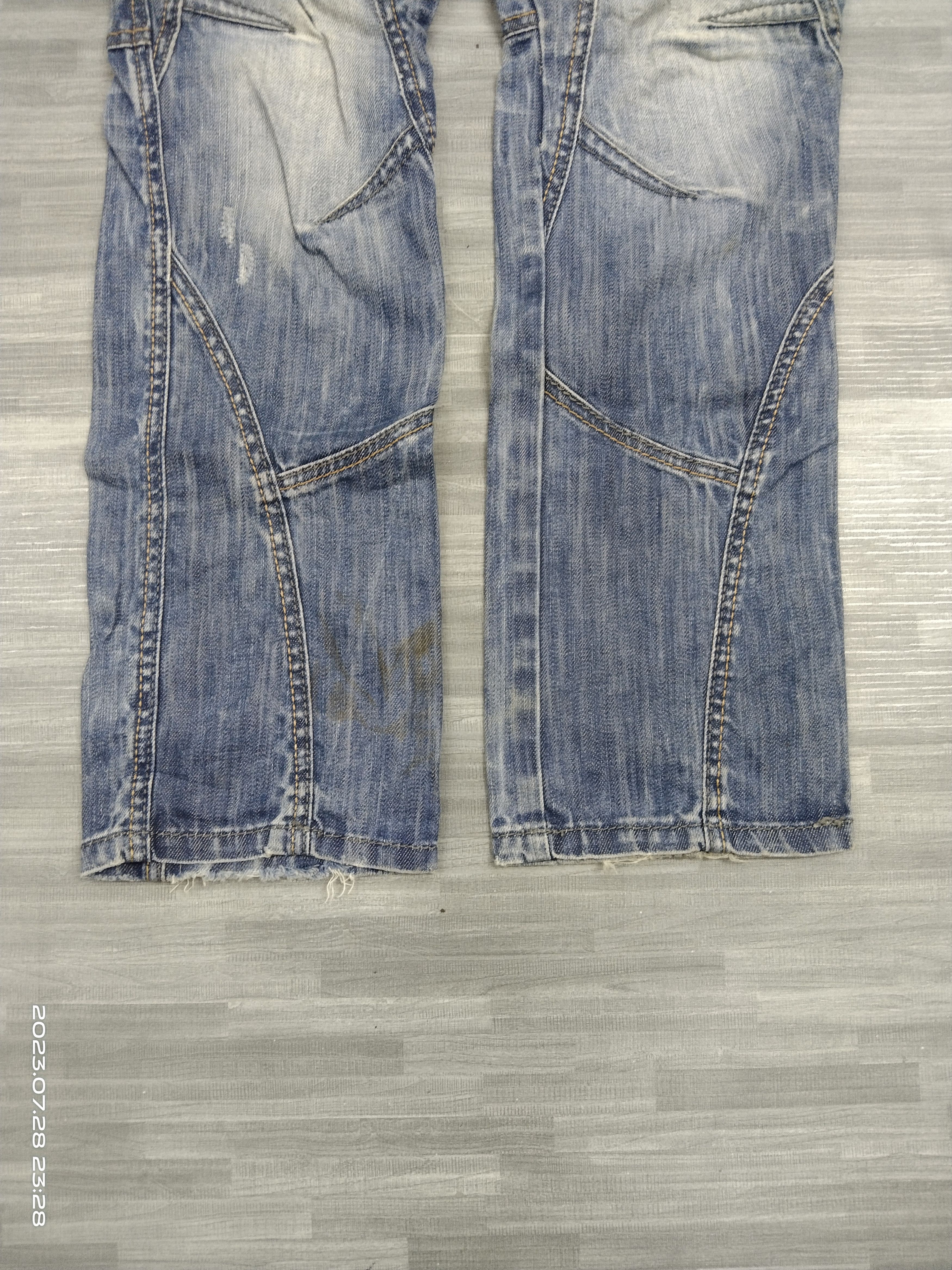 Japanese Brand SICK RECONSTRUCTED CIPO&BAX MULTIZIPPER PANTS Size US 31 - 7 Thumbnail