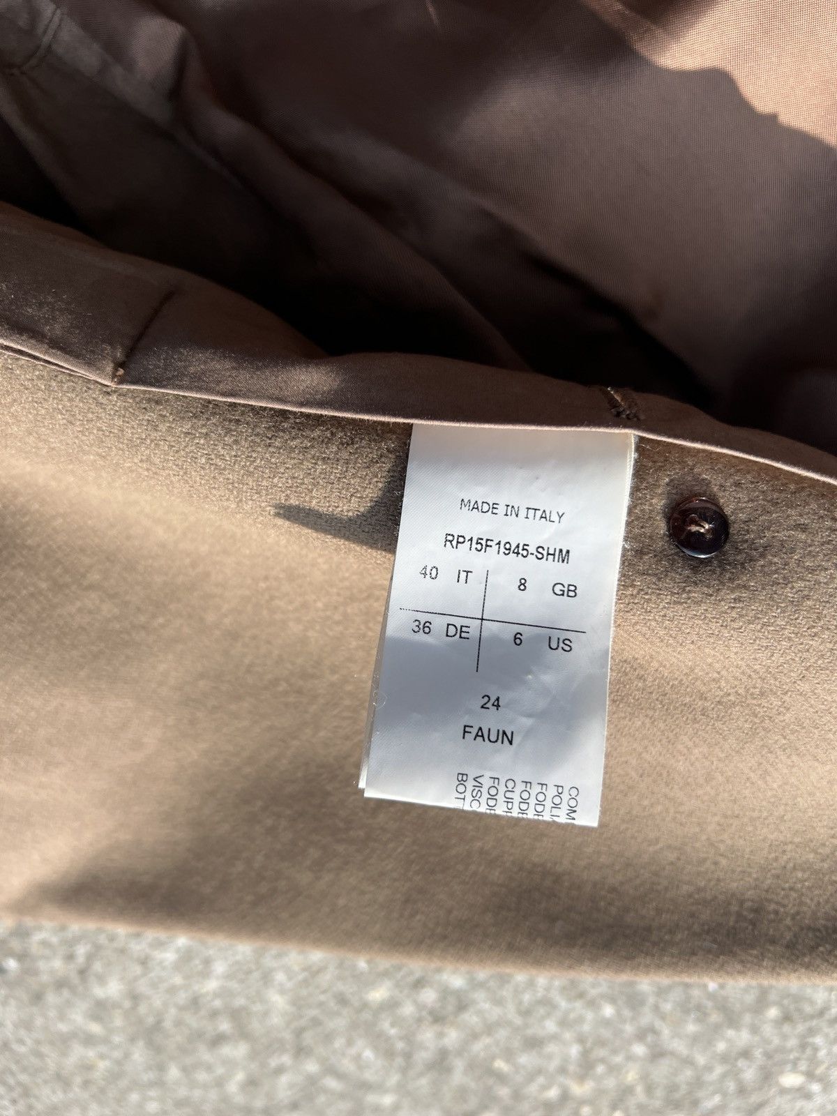 Rick Owens Rick Owens F/W 15 Wool Coat Size US S / EU 44-46 / 1 - 9 Thumbnail