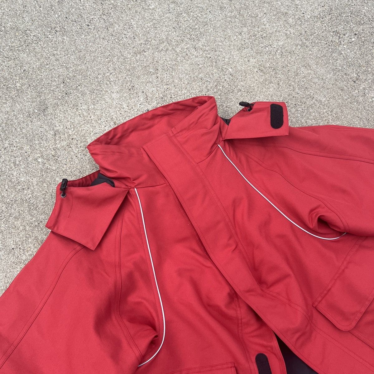 Balenciaga Balenciaga Red Swing Parka Size US S / EU 44-46 / 1 - 3 Thumbnail