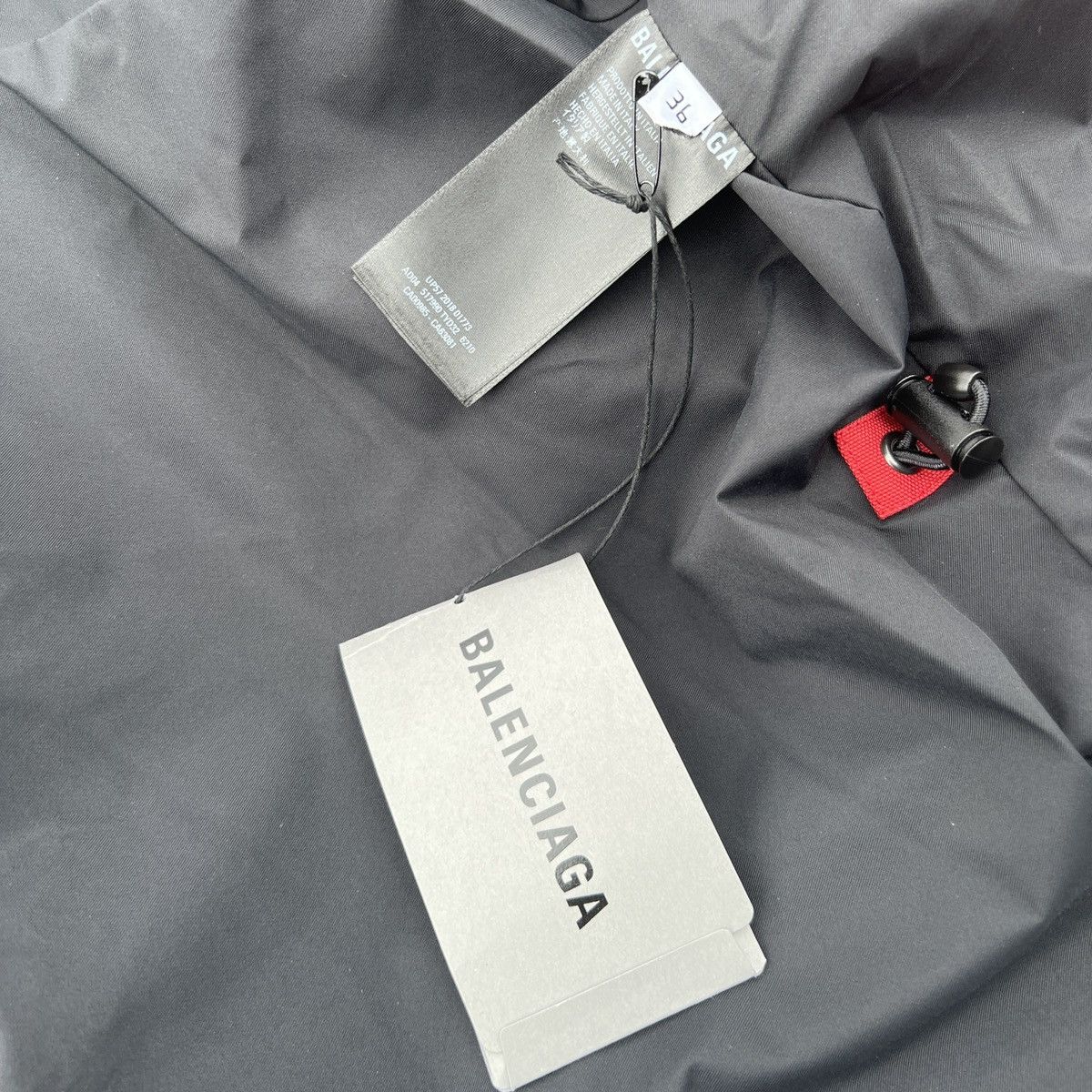 Balenciaga Balenciaga Red Swing Parka Size US S / EU 44-46 / 1 - 15 Thumbnail
