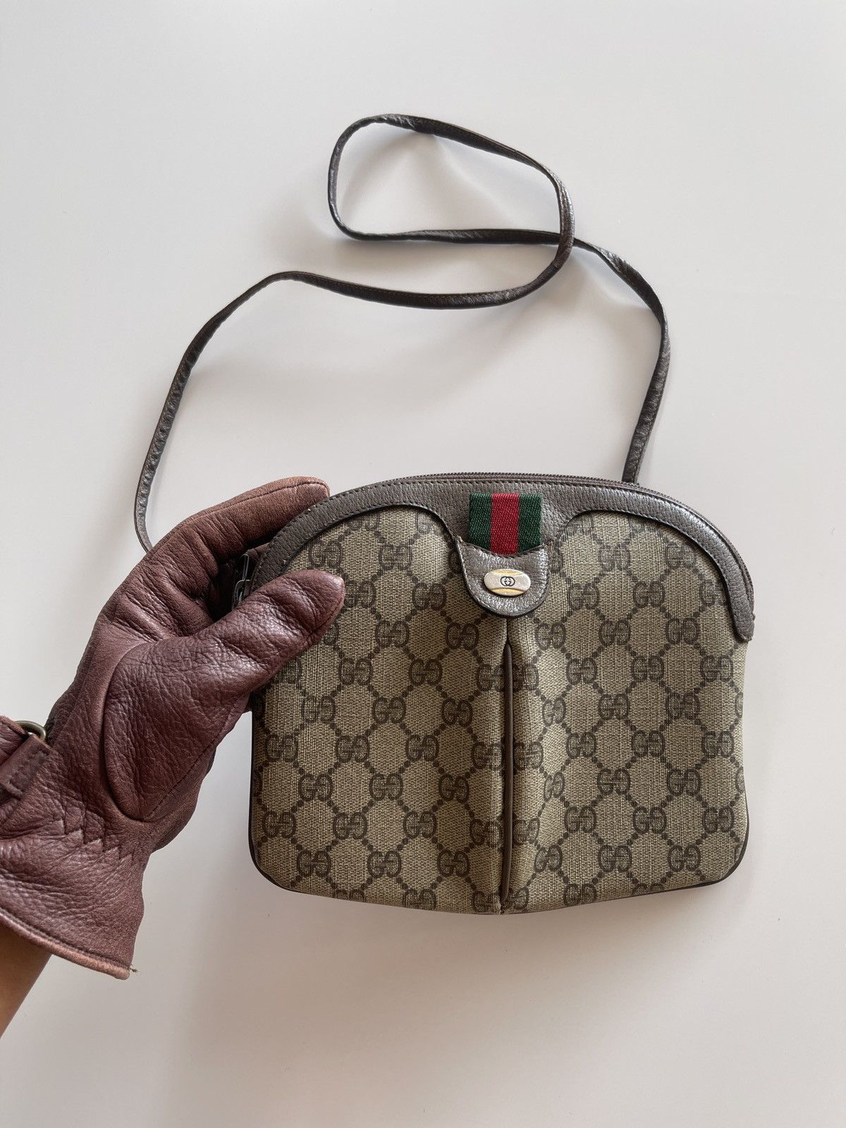 Gucci Vintage Gucci Sherry Line Crossbody Bag Size ONE SIZE - 16 Thumbnail