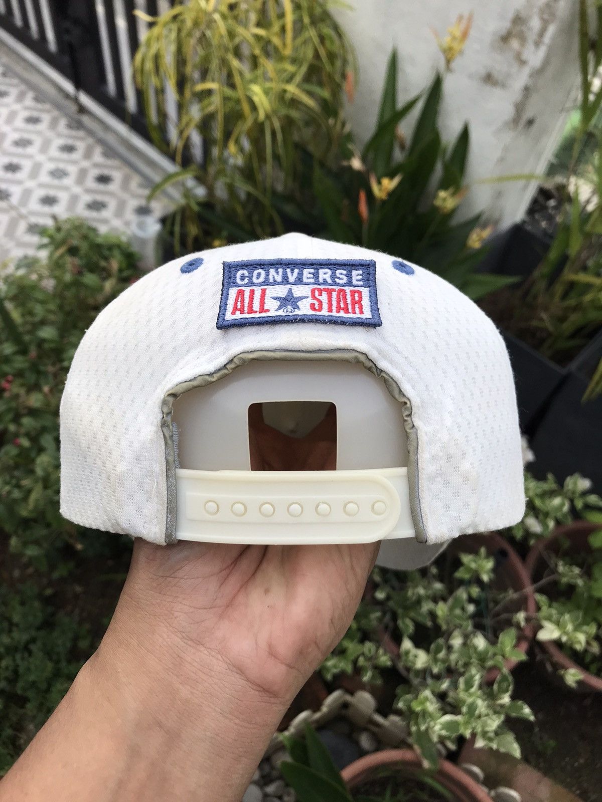 Converse ACCEPT OFFER 💥 VINTAGE 90s EMBROIDERY CONVERSE PATCHES CAP Size ONE SIZE - 5 Thumbnail