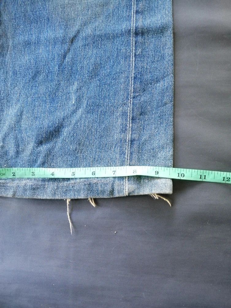 Edwin Edwin Selvedge Distressed Straight Fit Size US 33 - 8 Thumbnail