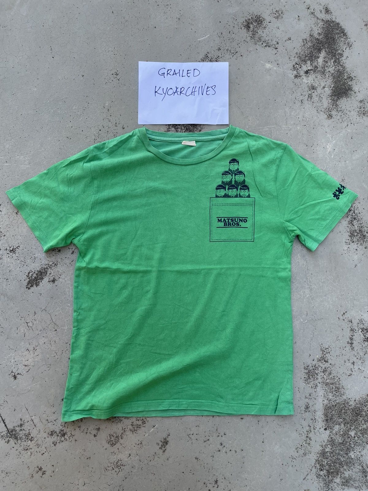 Anime × Japanese Brand Y2K MATSUNO BROS. TEE Size US L / EU 52-54 / 3 - 1 Thumbnail