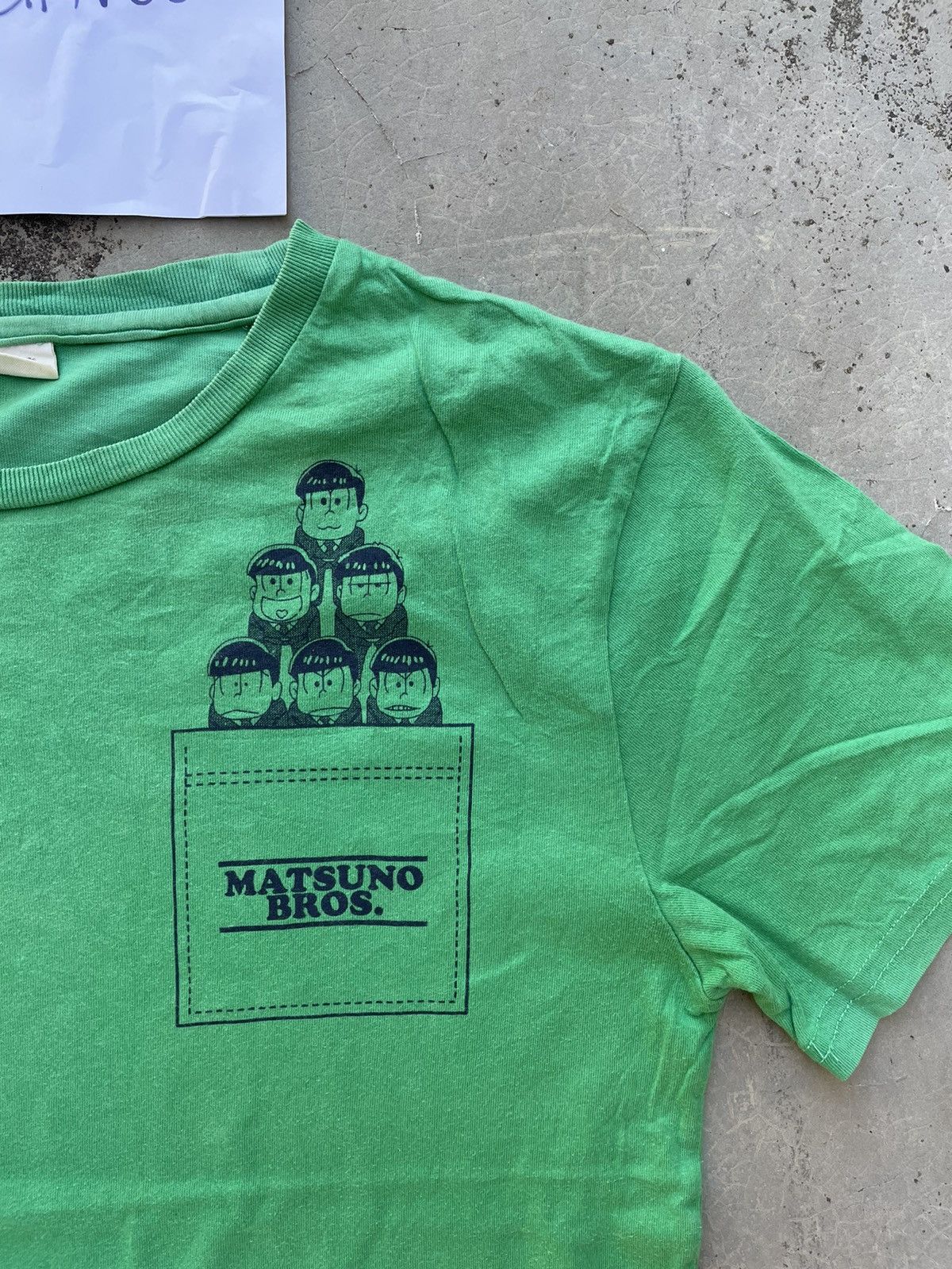 Anime × Japanese Brand Y2K MATSUNO BROS. TEE Size US L / EU 52-54 / 3 - 3 Thumbnail