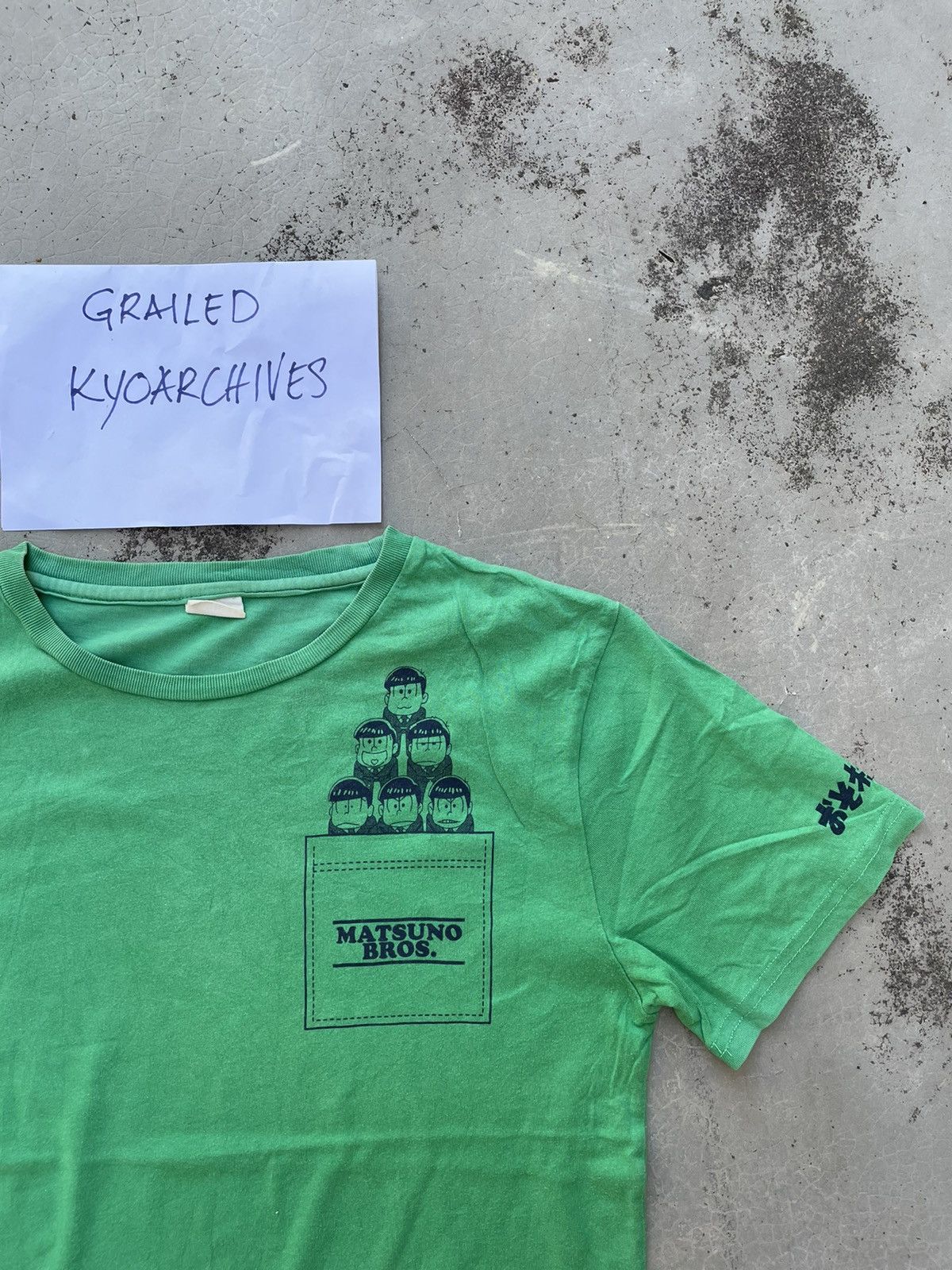 Anime × Japanese Brand Y2K MATSUNO BROS. TEE Size US L / EU 52-54 / 3 - 2 Thumbnail