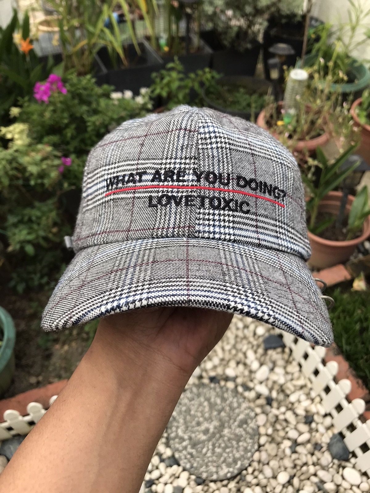 Japanese Brand ACCEPT OFFER 💥Y2K EMBROIDERY LOVETOXIC CAP BY AMITY Size ONE SIZE - 1 Thumbnail