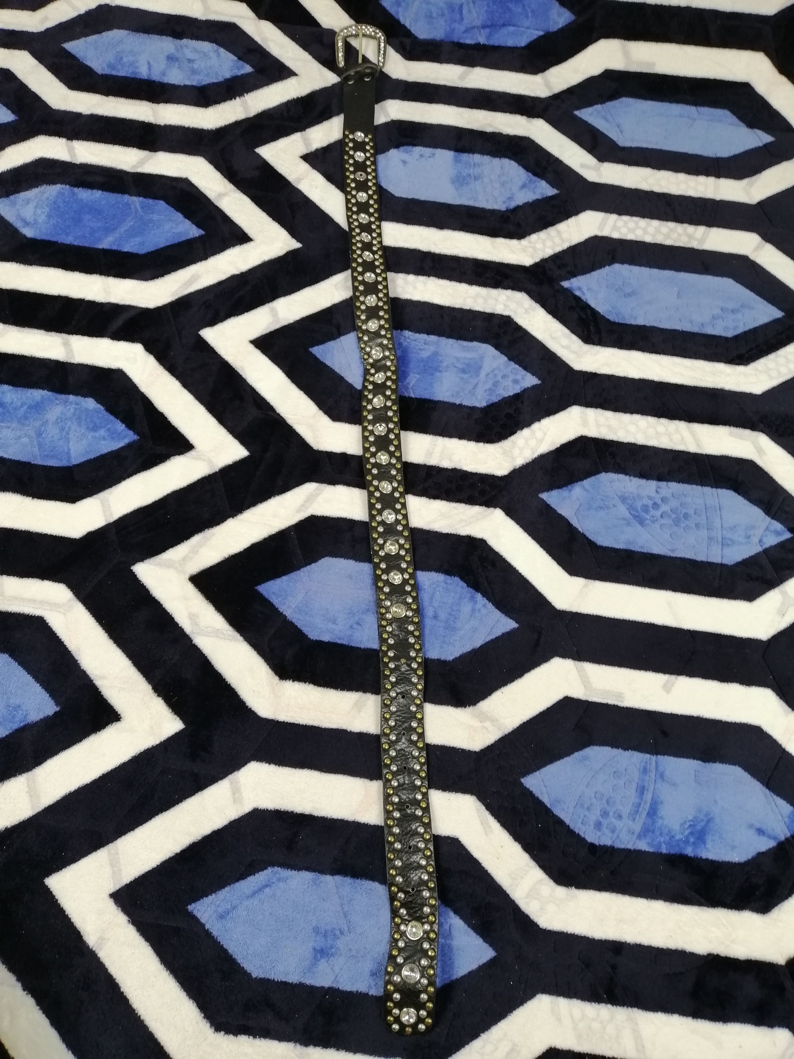 Other Big Buckle Full Diamonds Belt Size ONE SIZE - 5 Thumbnail