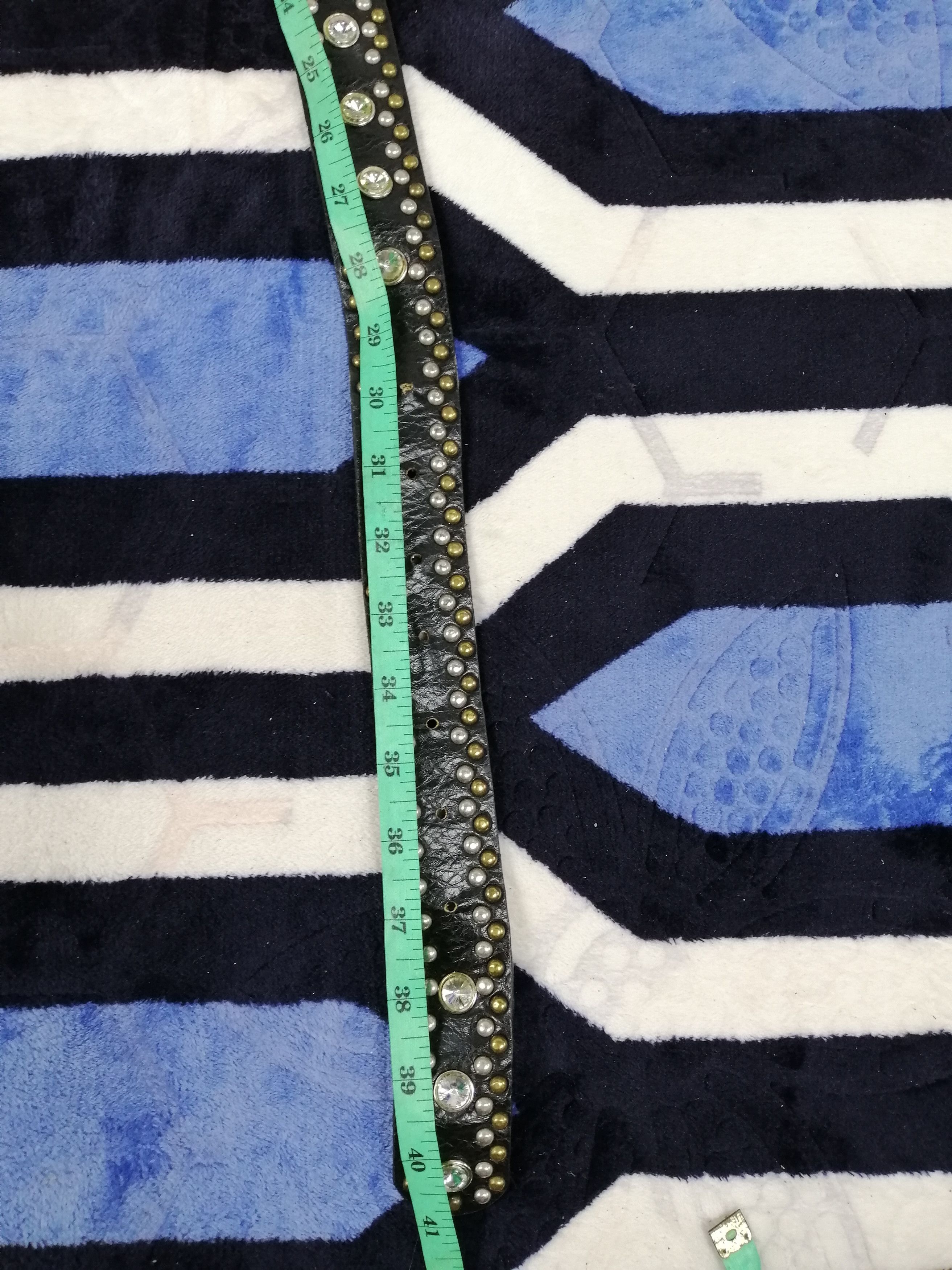 Other Big Buckle Full Diamonds Belt Size ONE SIZE - 8 Thumbnail