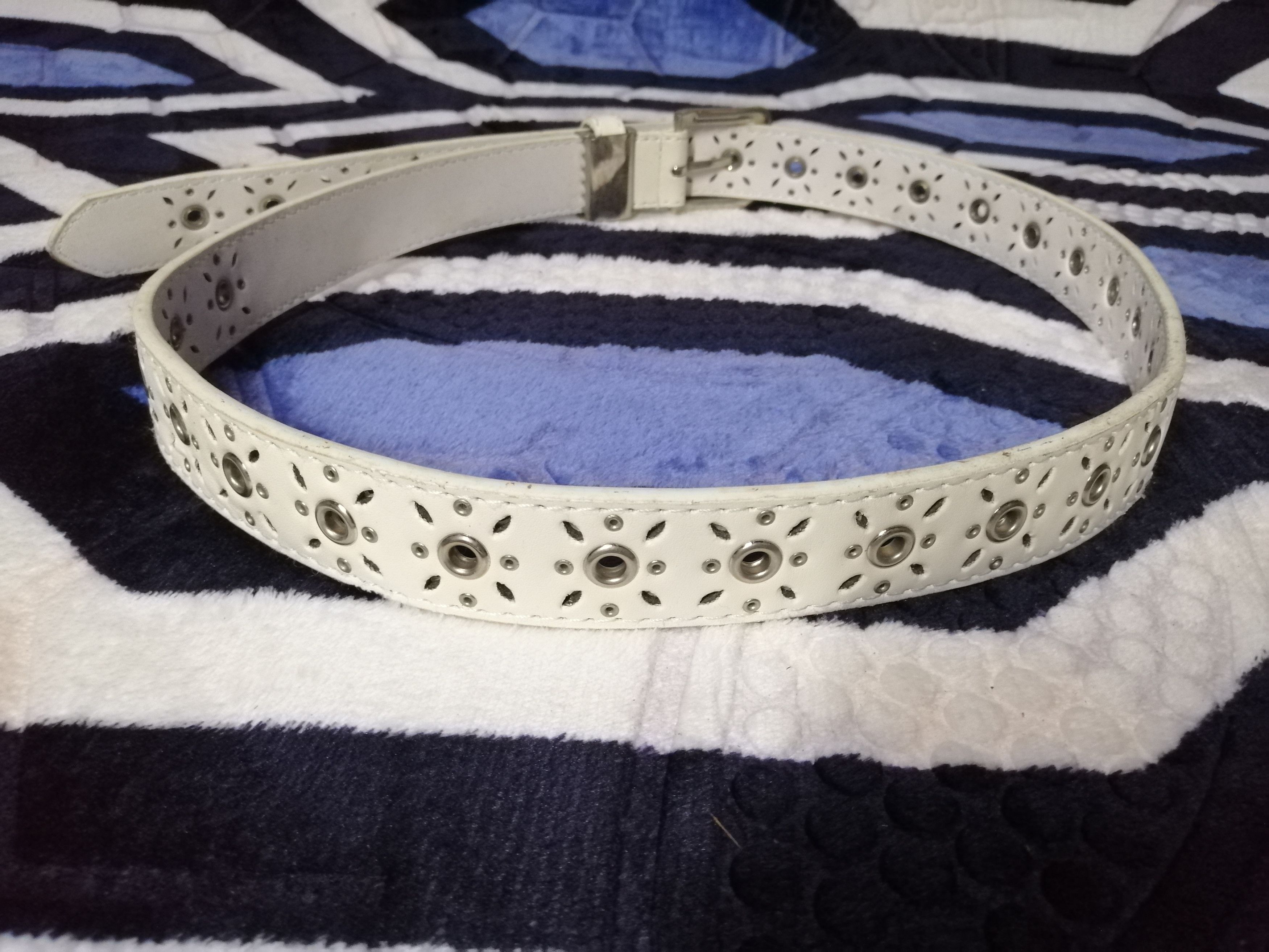 Japanese Brand Full Hole Long Belt Size ONE SIZE - 5 Thumbnail