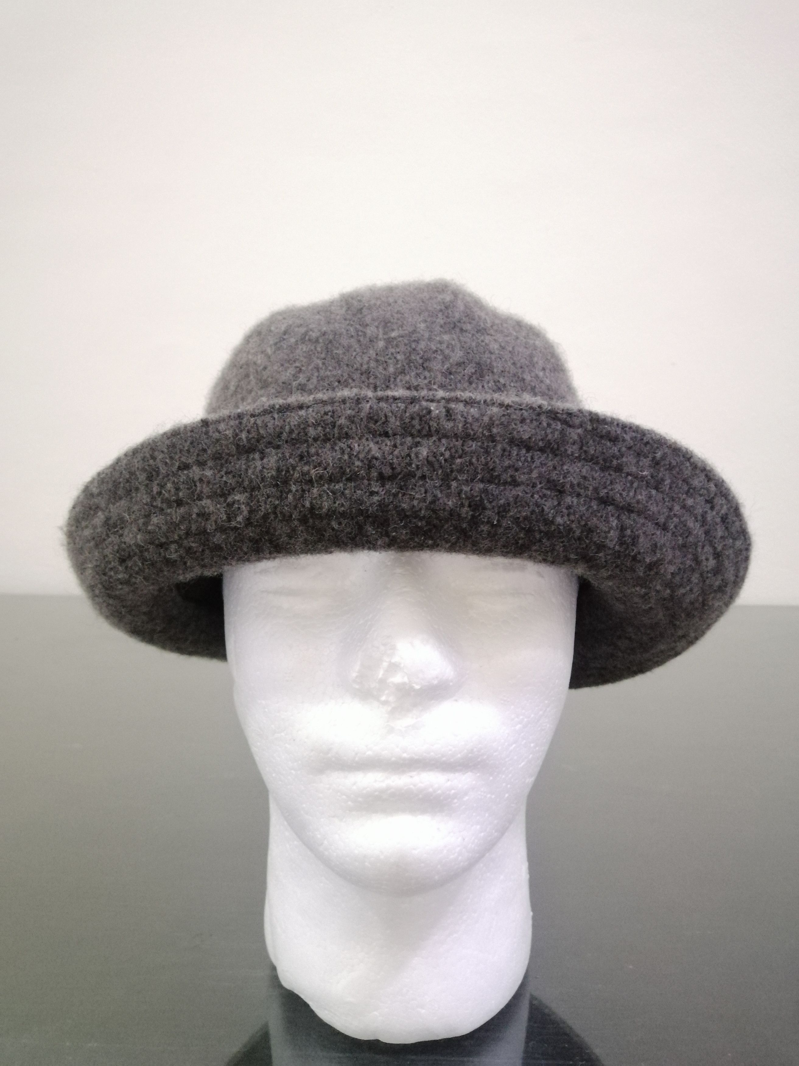 Japanese Brand Cervin Wool Bucket Hat Size ONE SIZE - 7 Thumbnail