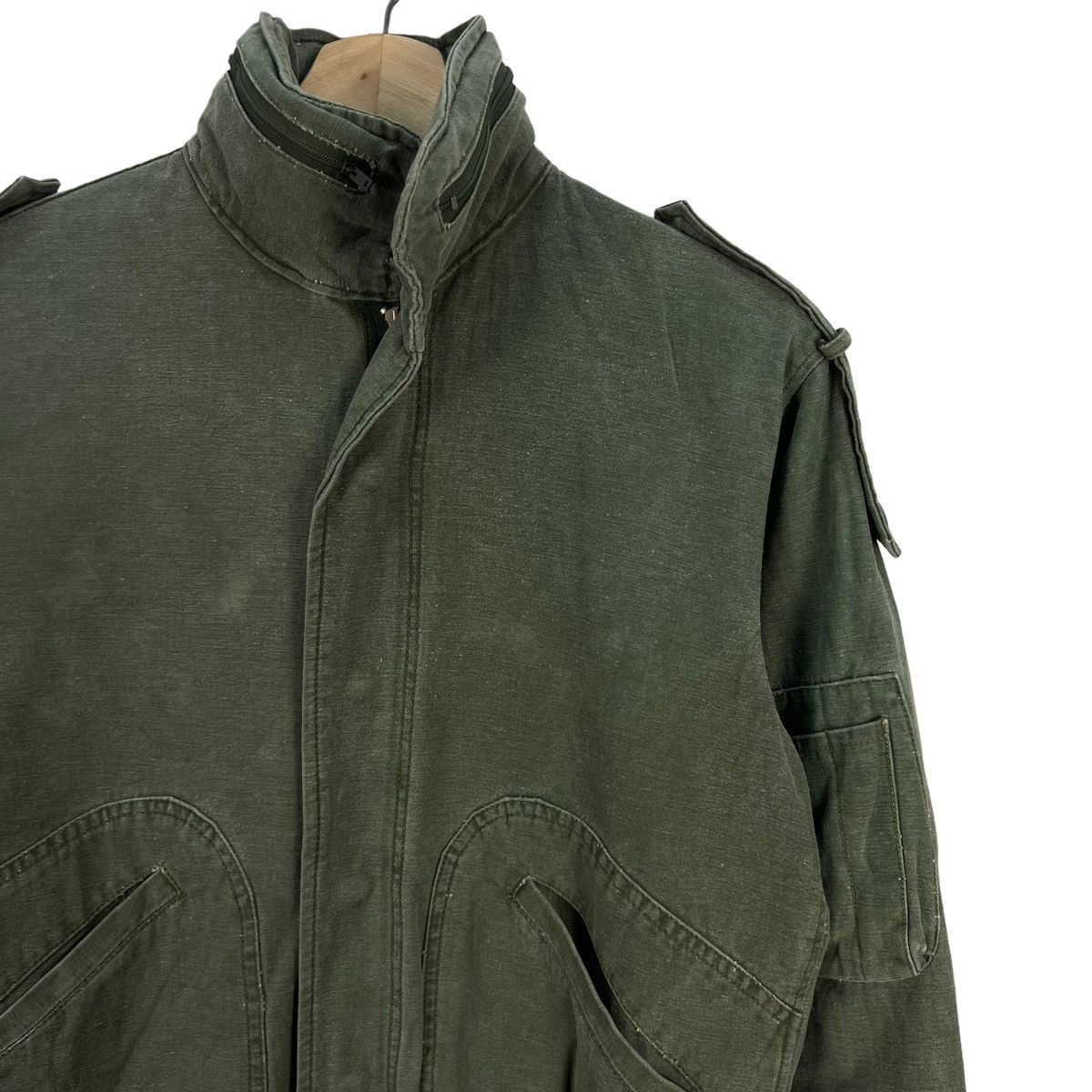 Japanese Brand VINTAGE BOMBER JACKET STYLE MILITARY WEAR WORKERS Size US M / EU 48-50 / 2 - 2 Thumbnail