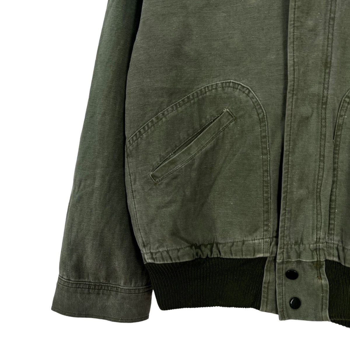 Japanese Brand VINTAGE BOMBER JACKET STYLE MILITARY WEAR WORKERS Size US M / EU 48-50 / 2 - 3 Thumbnail