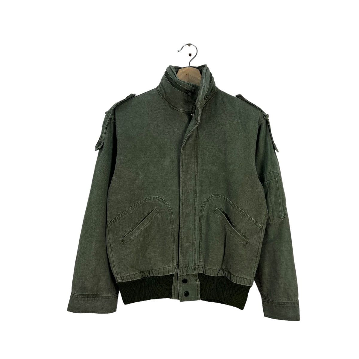 Japanese Brand VINTAGE BOMBER JACKET STYLE MILITARY WEAR WORKERS Size US M / EU 48-50 / 2 - 1 Thumbnail