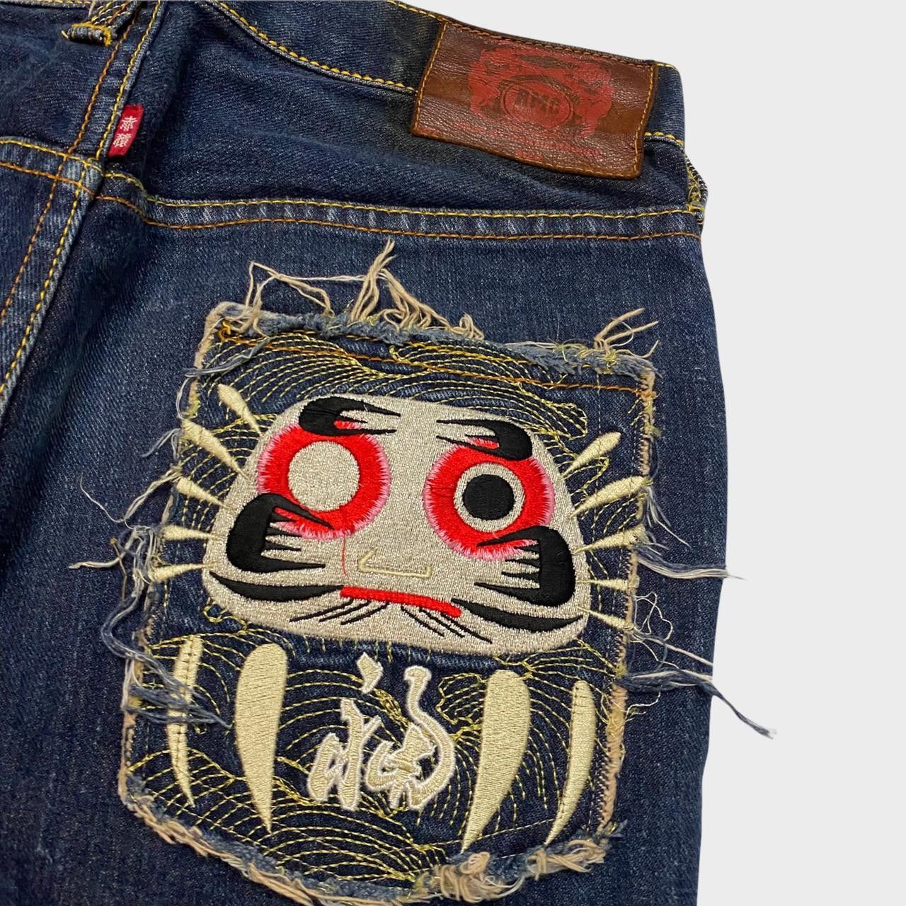 RMC Jeans RMC 00’s Embroidered Denim Jeans - w28 Size US 28 / EU 44 - 3 Thumbnail