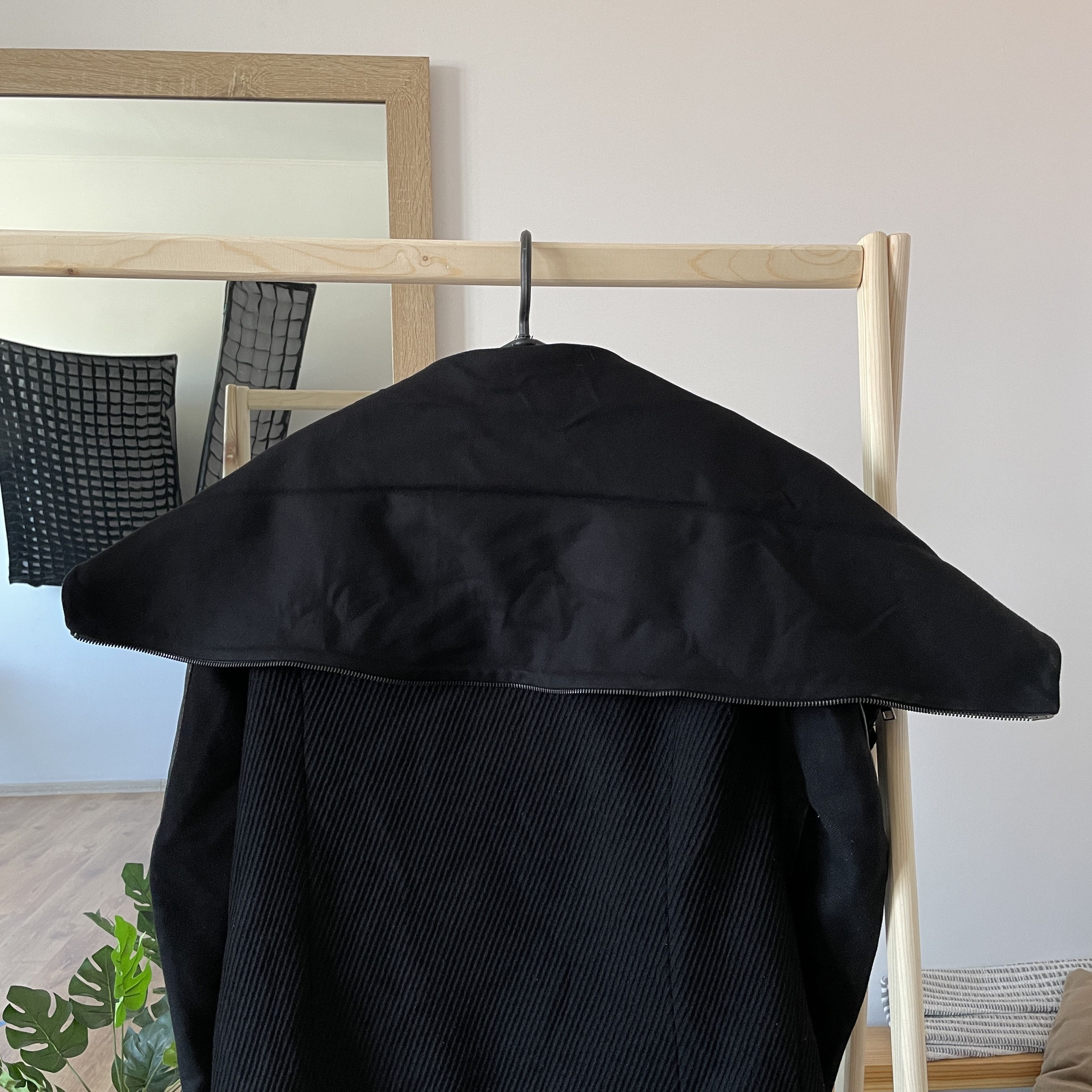 Allsaints Allsaints Leather Sleeves Womens Chai Wool Blend Jacket Size XS / US 0-2 / IT 36-38 - 9 Thumbnail