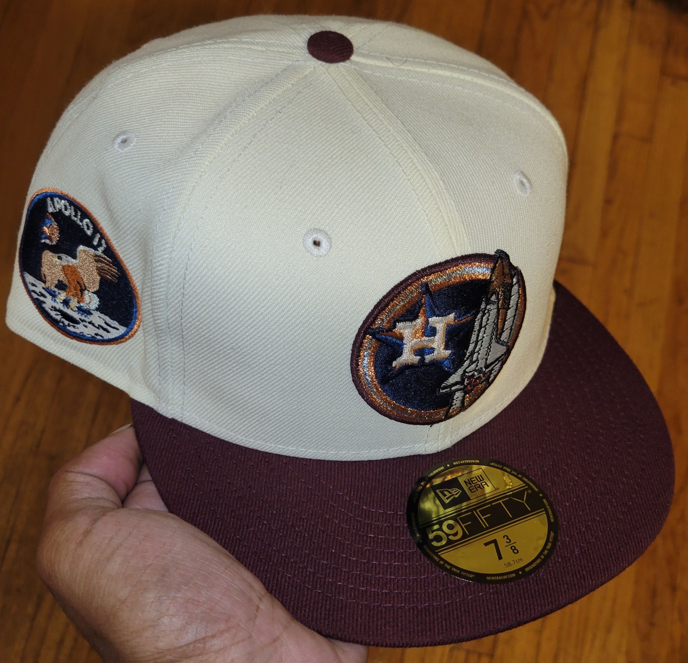 Rocket Houston Astros 45th Anniversary New Era 59Fifty Fitted Hat (GIT –  ECAPCITY