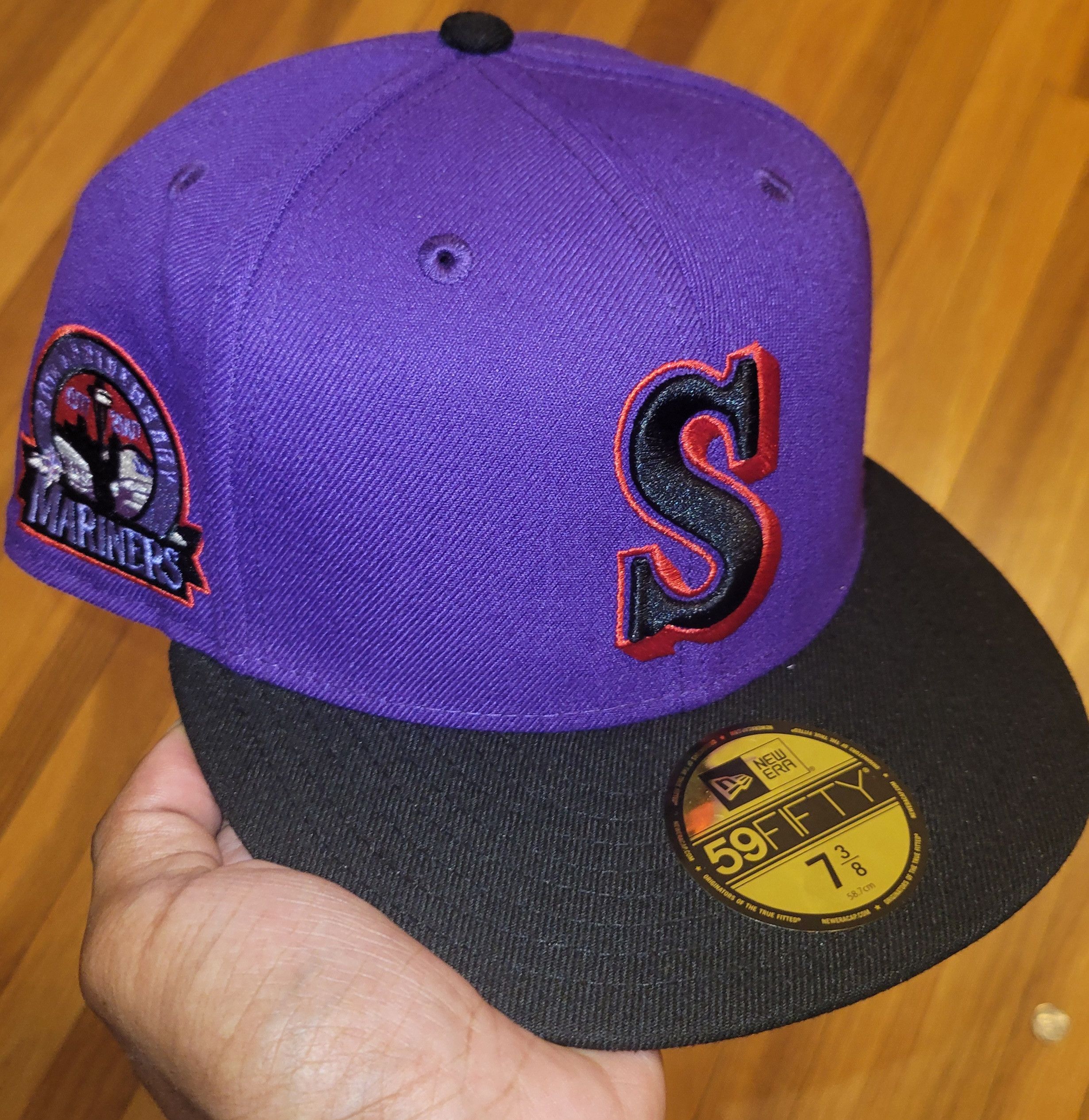 New Era Seattle Mariners T-Dot 30th Anniversary Patch Hat Club