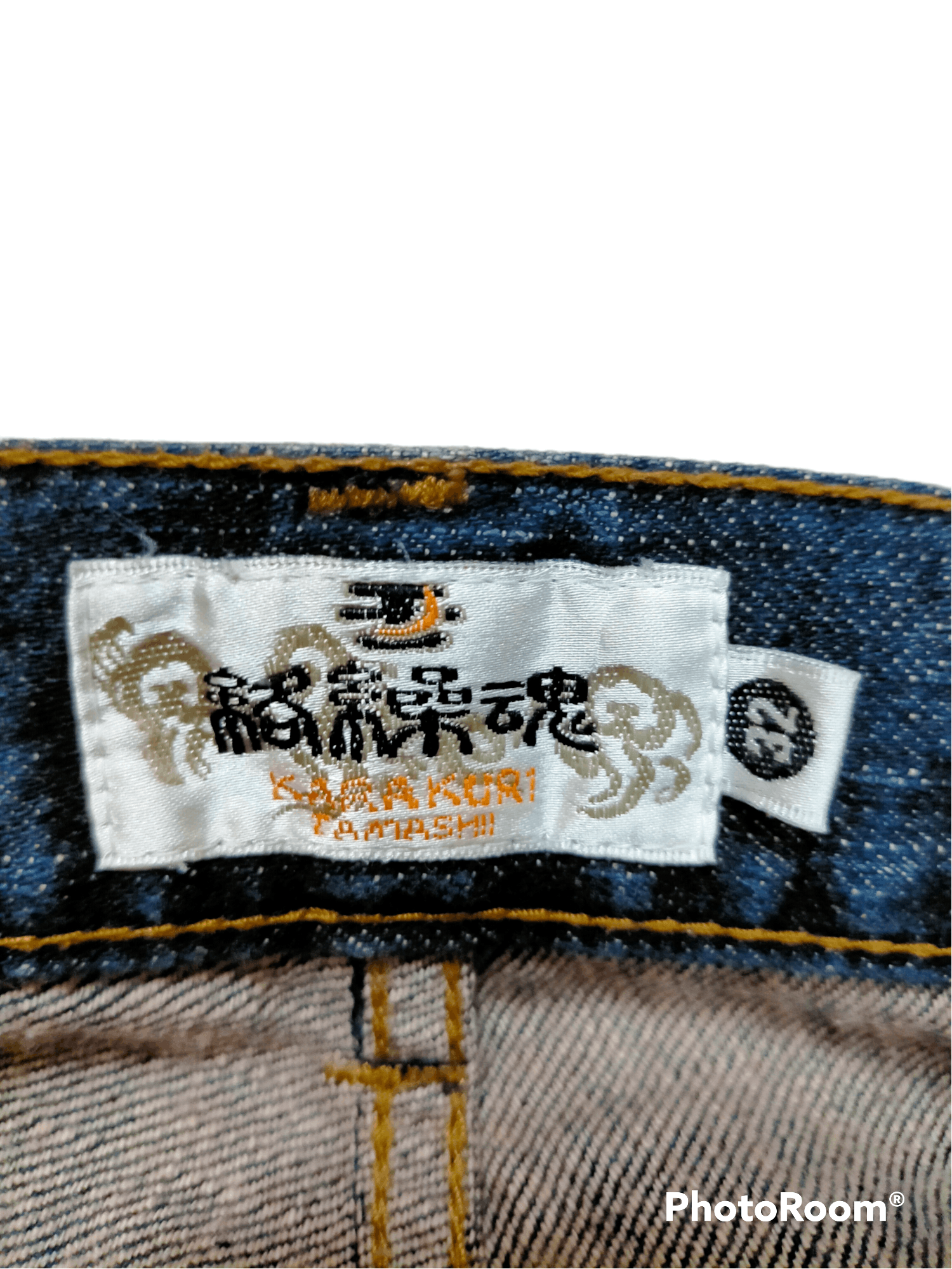 Japanese Brand Vintage karakuri Tamashi Embroidered jeans Size US 32 / EU 48 - 10 Thumbnail
