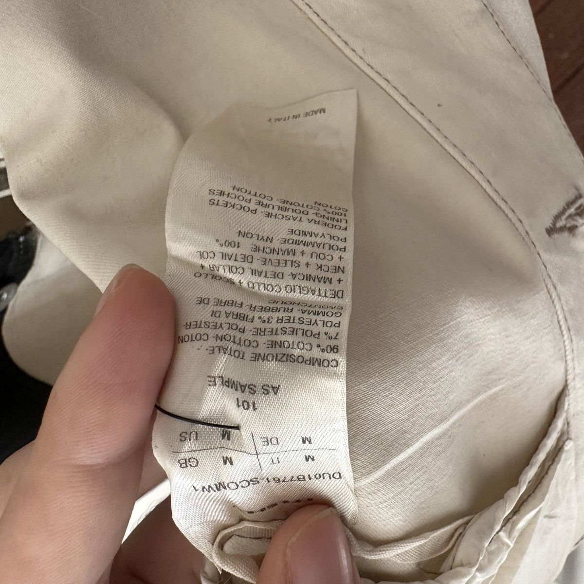 Rick Owens $1700 Rick Owens Jumbo Worker Jacket, Patchwork, Medium Size US M / EU 48-50 / 2 - 6 Thumbnail