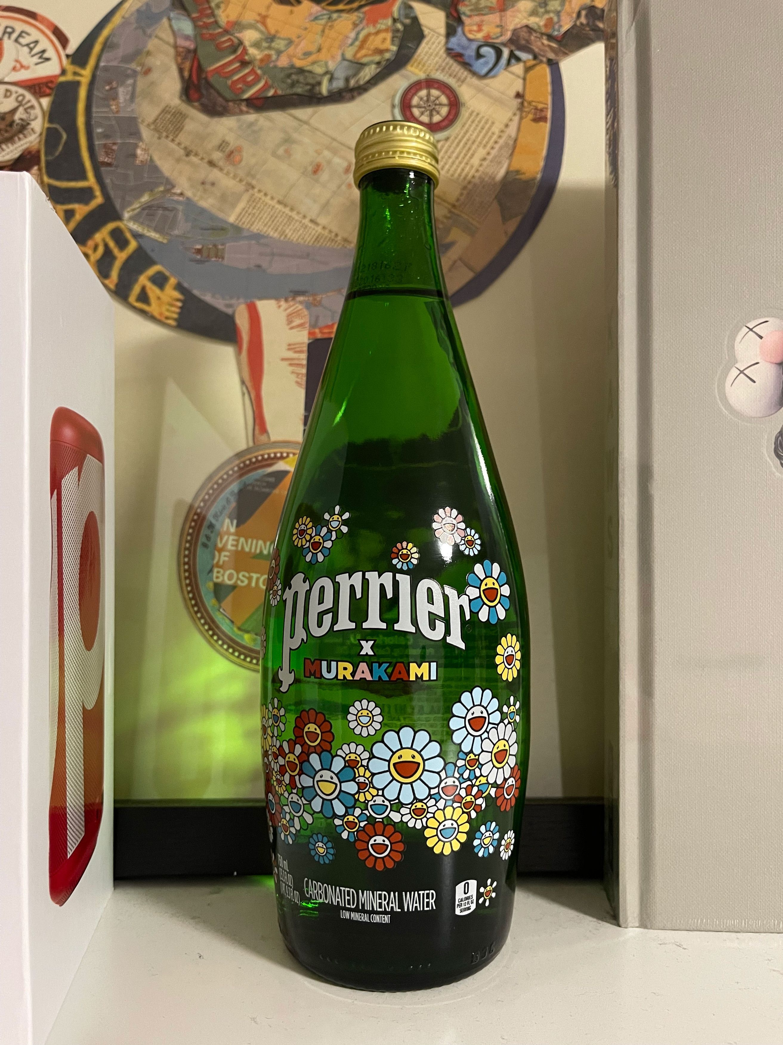 Takashi Murakami 🌼Takashi Murakami 🌼 Perrier Glass Bottle 750mL 🔥🔥🔥 Size ONE SIZE - 1 Thumbnail