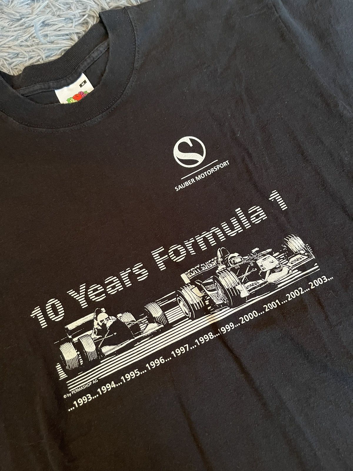 Formula 1 × Vintage Sauber Formula 1 team anniversary 2003 vintage t-shirt Size US M / EU 48-50 / 2 - 3 Thumbnail