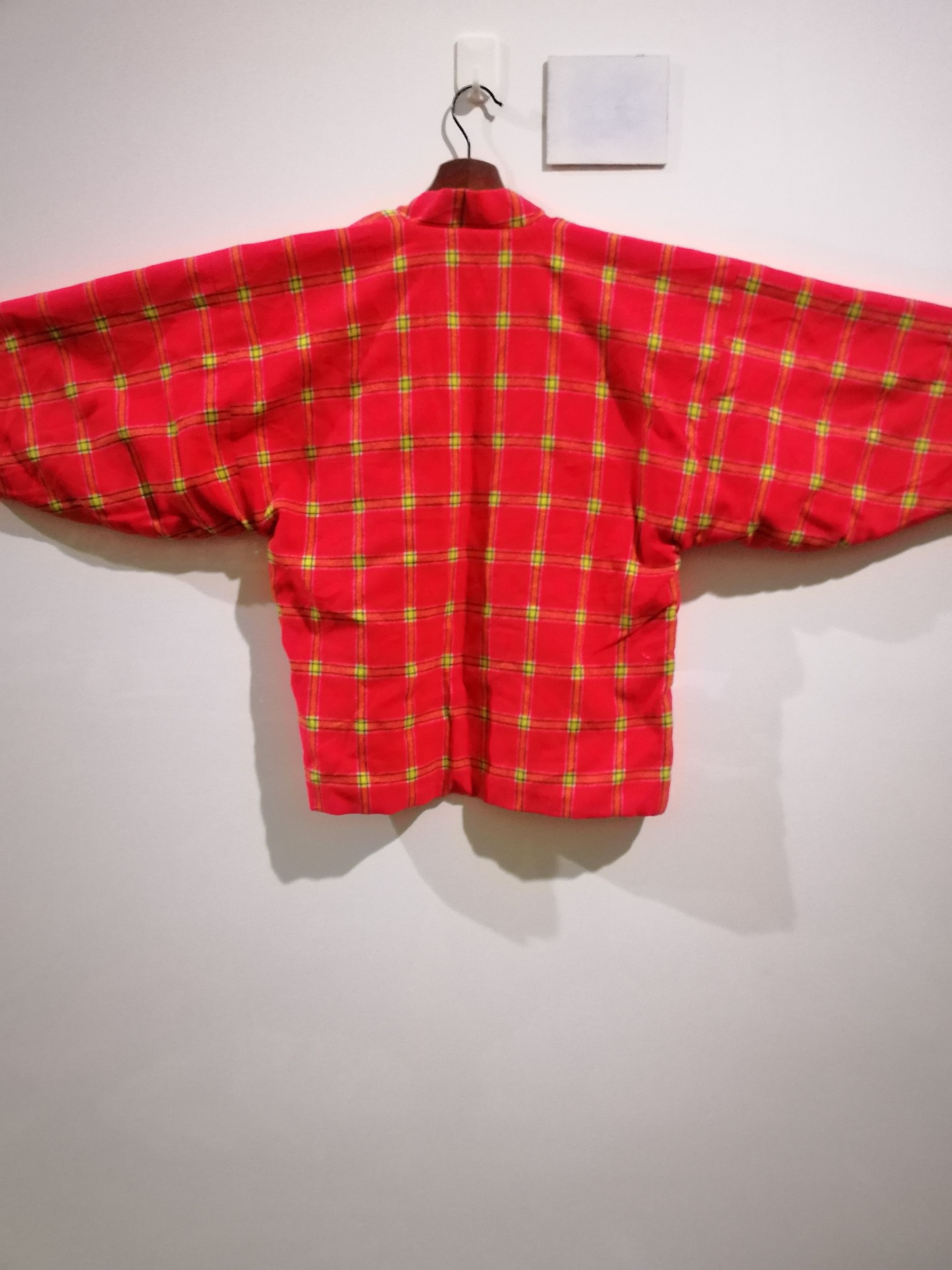 Japanese Brand Vintage plaid noragi haori hanten jinbei cardigan jacket j5 Size US S / EU 44-46 / 1 - 6 Thumbnail