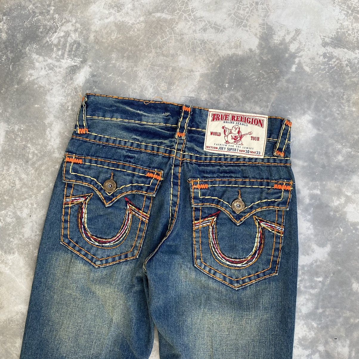 True Religion × Vintage True Religion Joey Super T Boot Cut Denim Size US 31 - 3 Thumbnail
