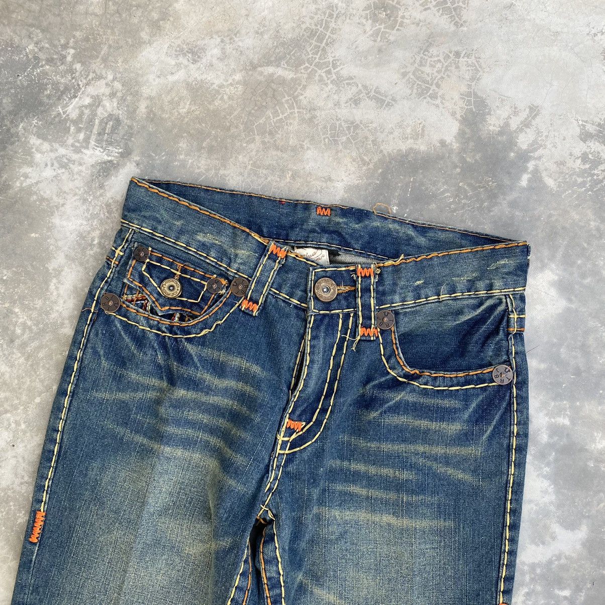 True Religion × Vintage True Religion Joey Super T Boot Cut Denim Size US 31 - 4 Thumbnail