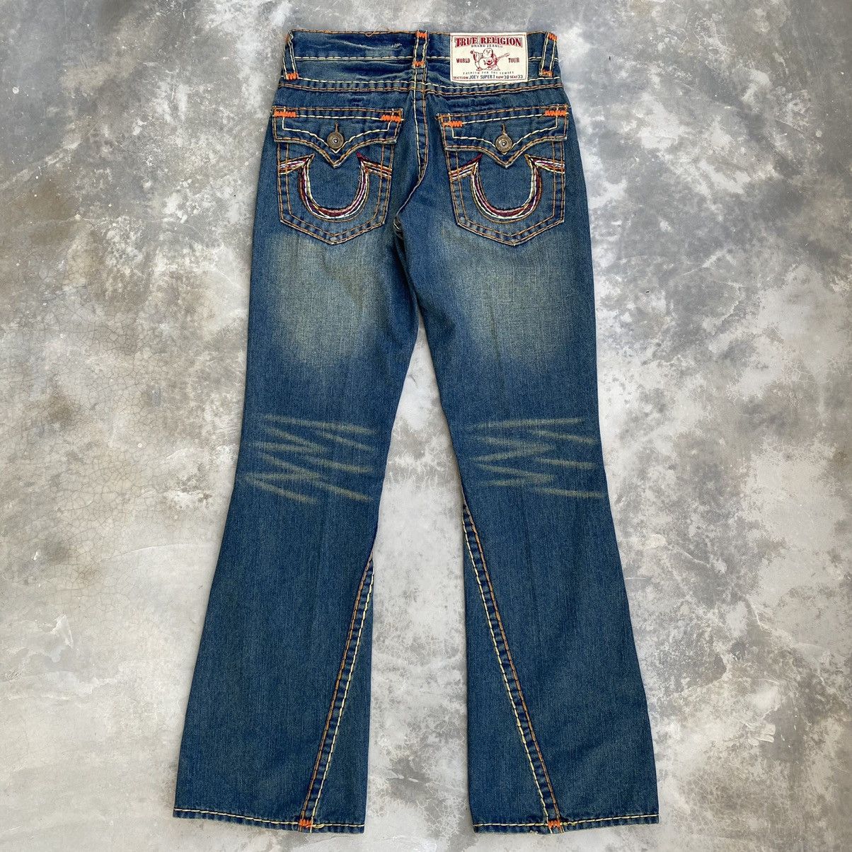 True Religion × Vintage True Religion Joey Super T Boot Cut Denim Size US 31 - 1 Thumbnail