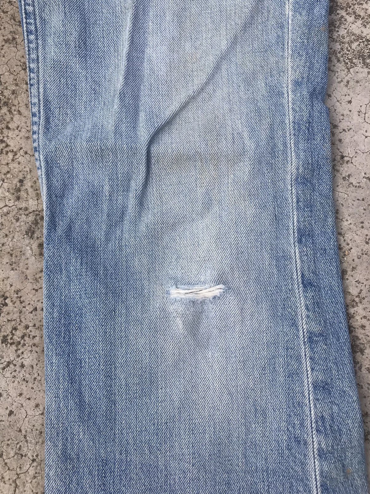 Y-3 Distressed Yohji Yamamoto Y-3 Flared Bootcut Jeans Size US 29 - 12 Thumbnail