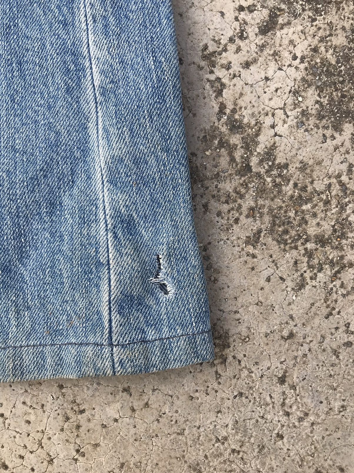 Y-3 Distressed Yohji Yamamoto Y-3 Flared Bootcut Jeans Size US 29 - 11 Thumbnail