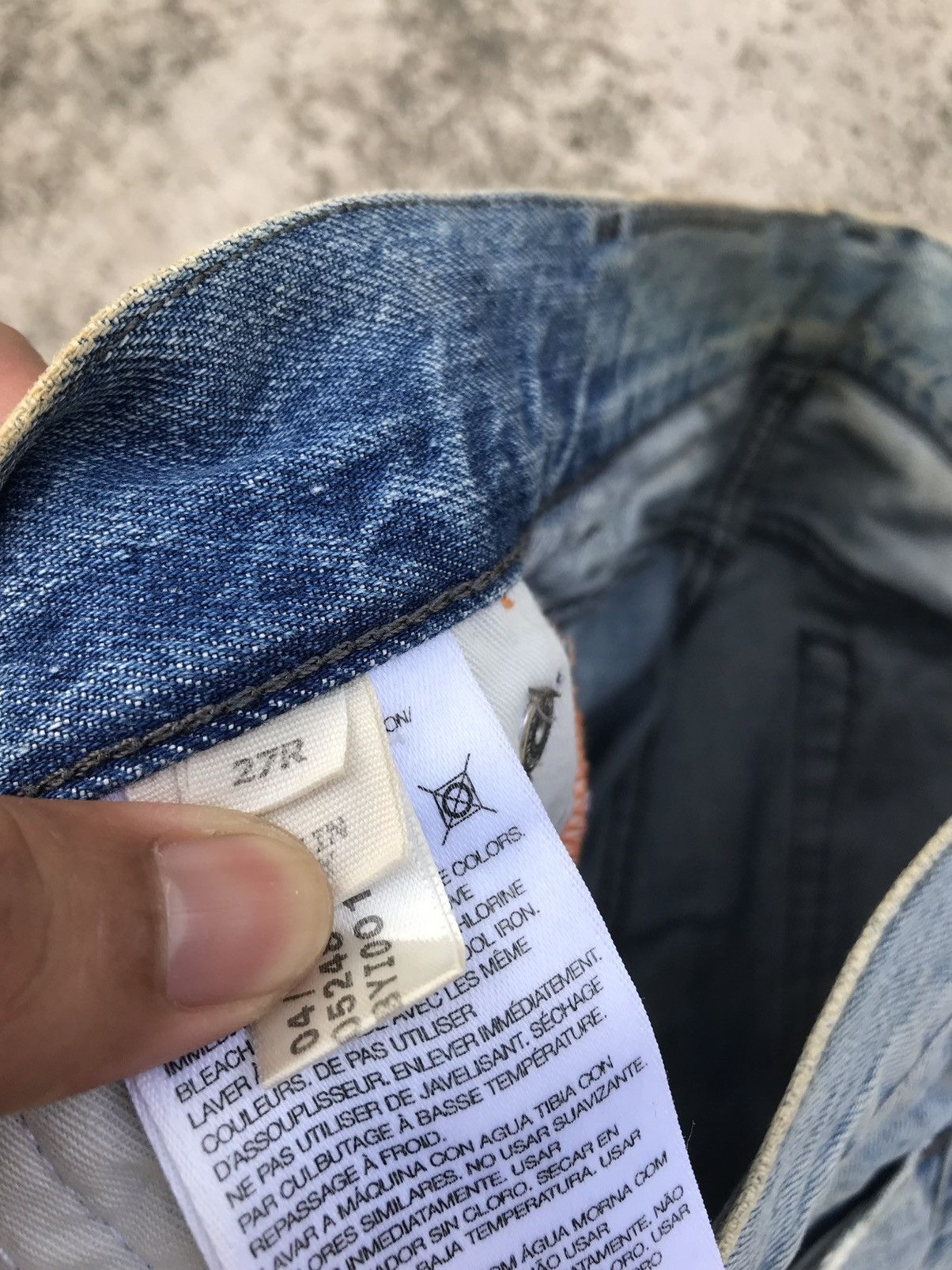 Y-3 Distressed Yohji Yamamoto Y-3 Flared Bootcut Jeans Size US 29 - 5 Thumbnail