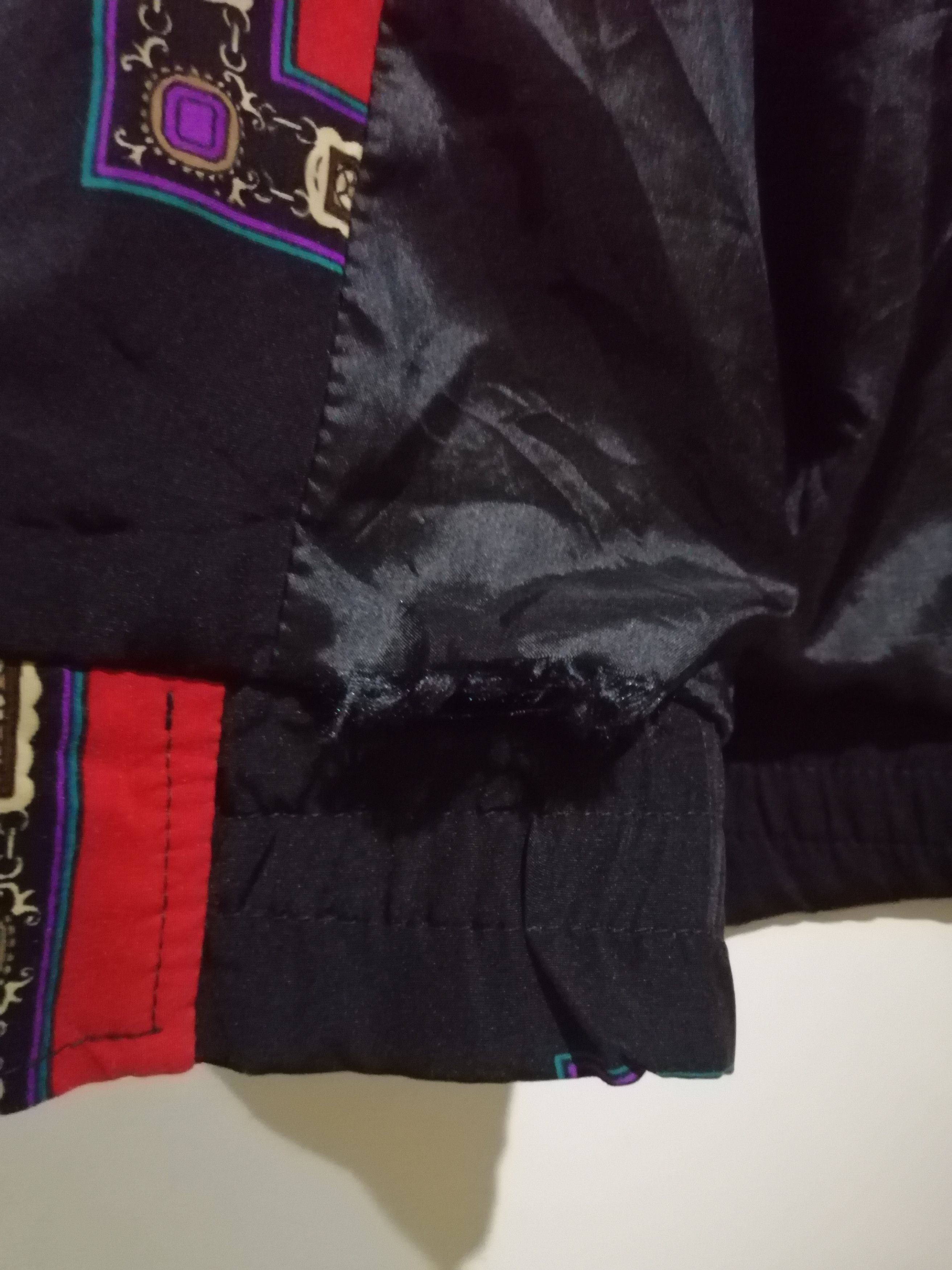 Designer × Vintage Paisley royalist design zip up silk jacket size L XL J3 Size US L / EU 52-54 / 3 - 9 Thumbnail