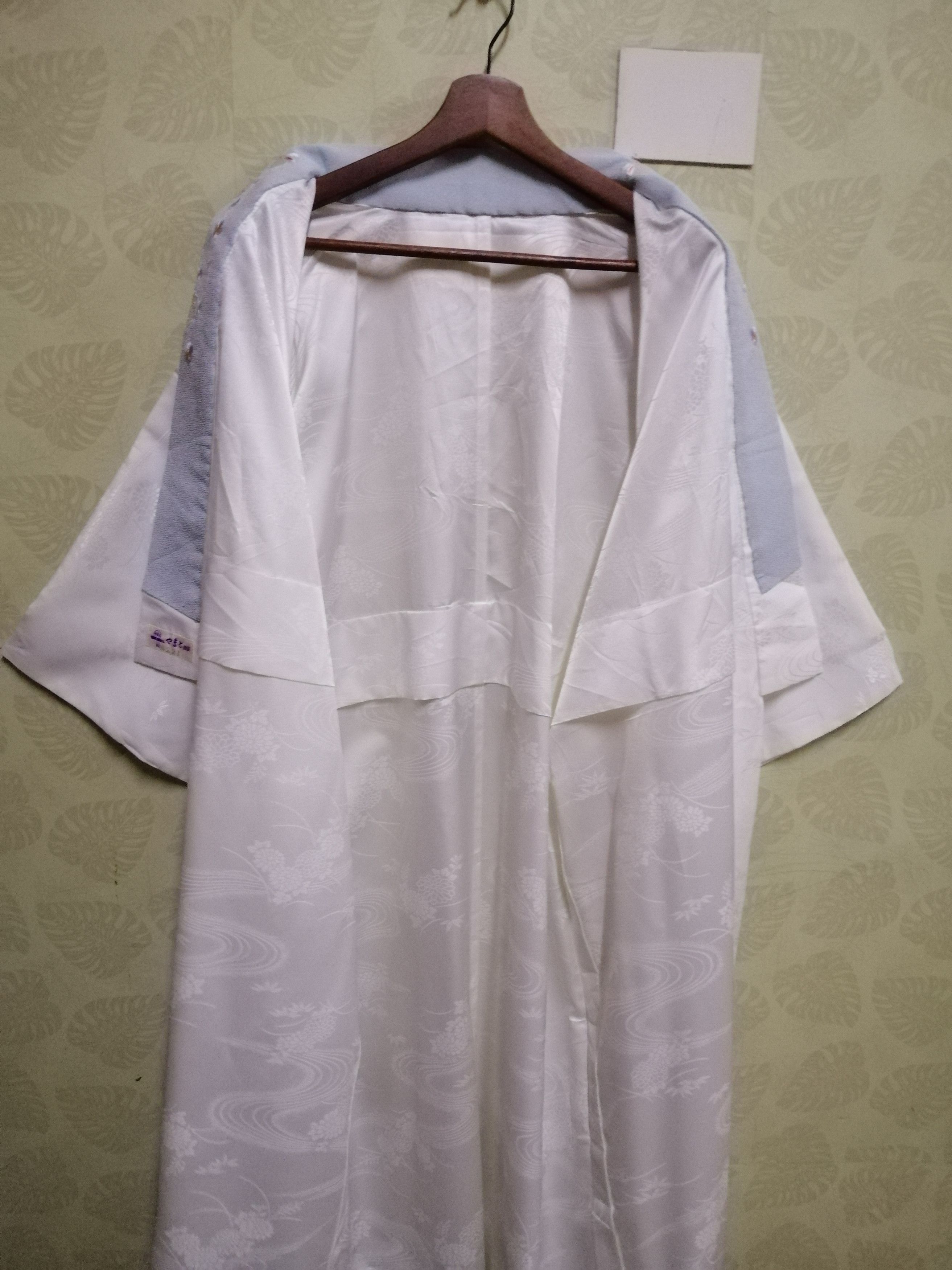 Japanese Brand vintage classic silk kimono noragi haori hanten jinbei #KPJ1 Size US L / EU 52-54 / 3 - 3 Thumbnail