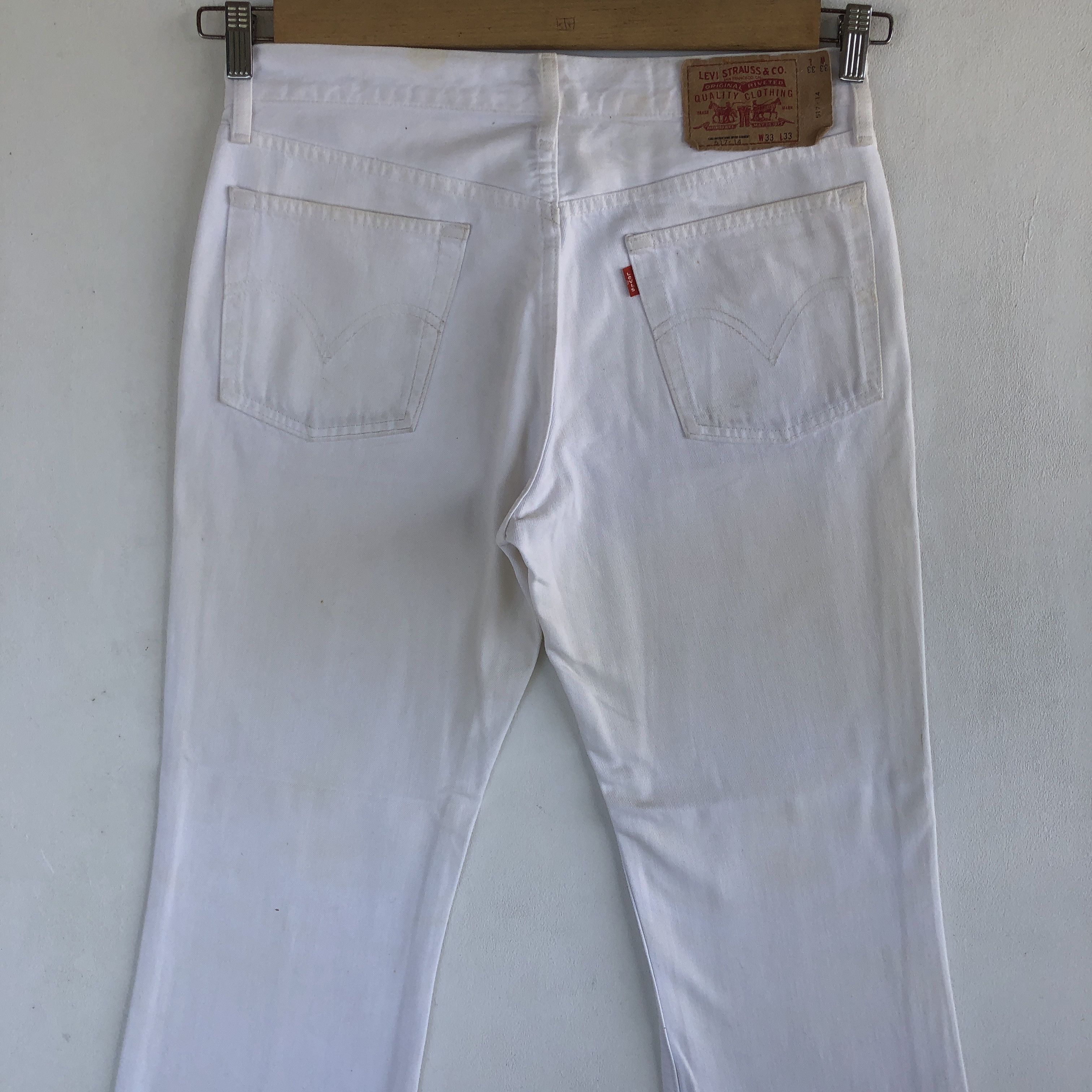 Levi's Vintage Levi's Bootcut Jeans Levis 517 Wide Leg Flare Denim Size US 34 / EU 50 - 6 Thumbnail