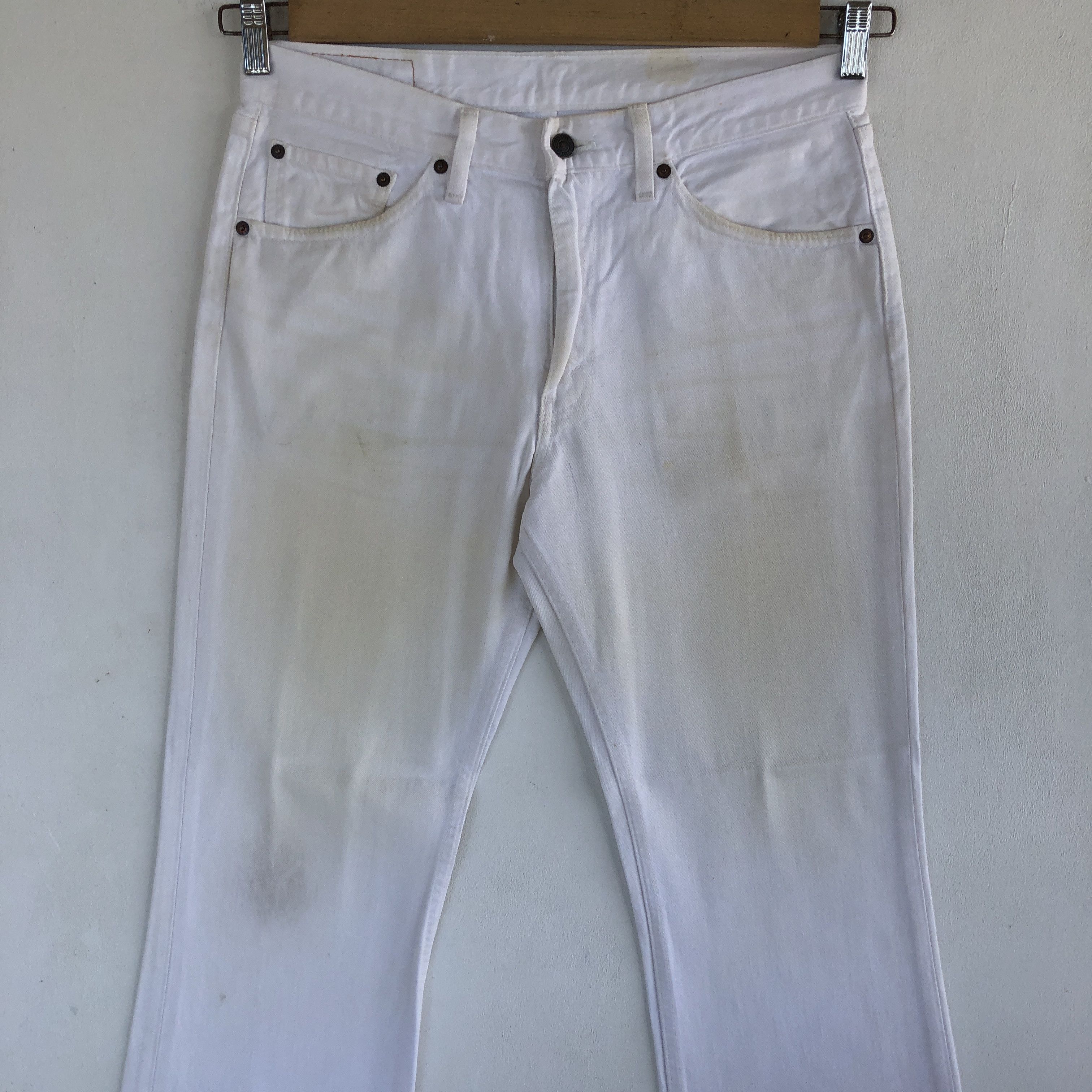 Levi's Vintage Levi's Bootcut Jeans Levis 517 Wide Leg Flare Denim Size US 34 / EU 50 - 5 Thumbnail