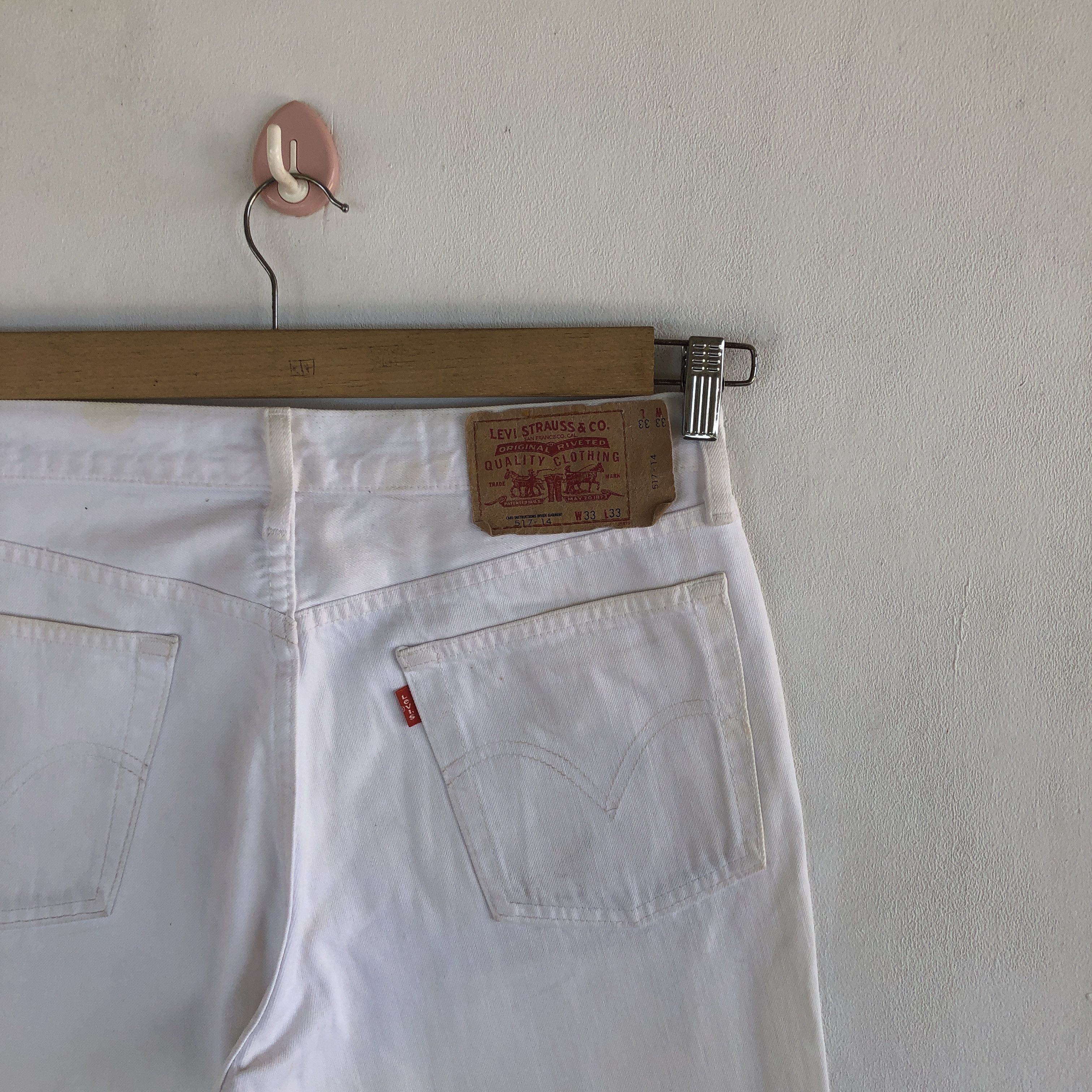Levi's Vintage Levi's Bootcut Jeans Levis 517 Wide Leg Flare Denim Size US 34 / EU 50 - 7 Thumbnail