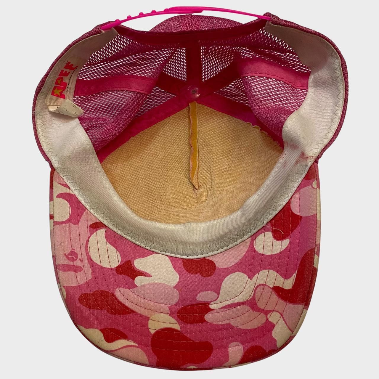 Bape Bape OG ‘06 Pink Camo Trucker Cap - One Size Size ONE SIZE - 3 Thumbnail