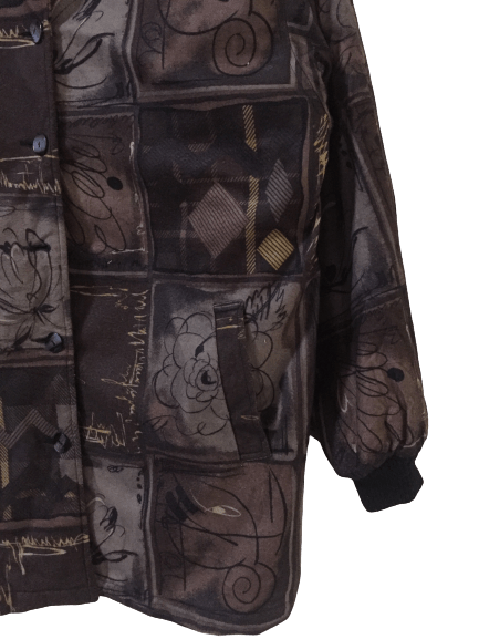 Japanese Brand Sophiscated Natural Full Print Jacket Size US L / EU 52-54 / 3 - 2 Thumbnail