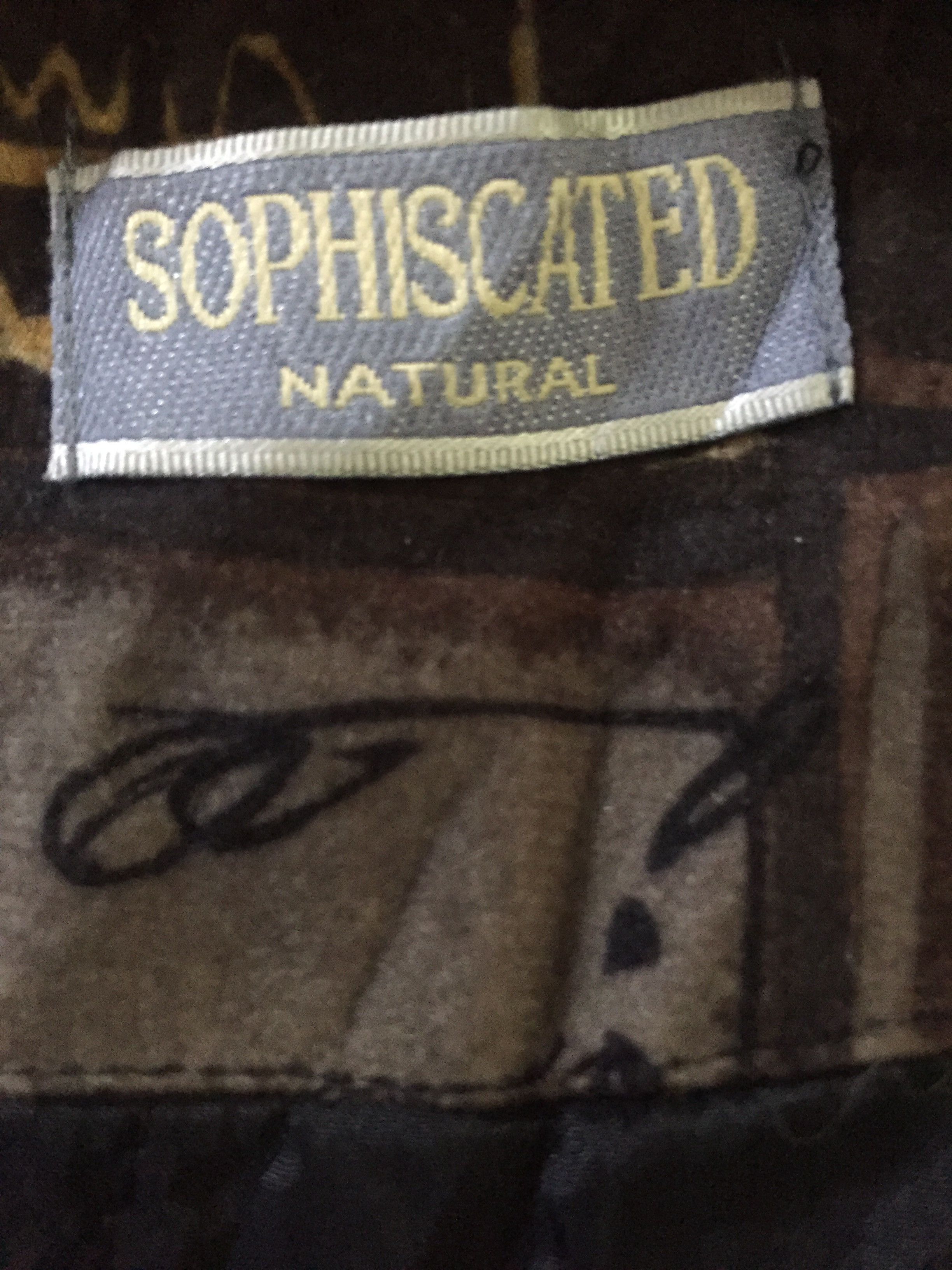 Japanese Brand Sophiscated Natural Full Print Jacket Size US L / EU 52-54 / 3 - 7 Thumbnail