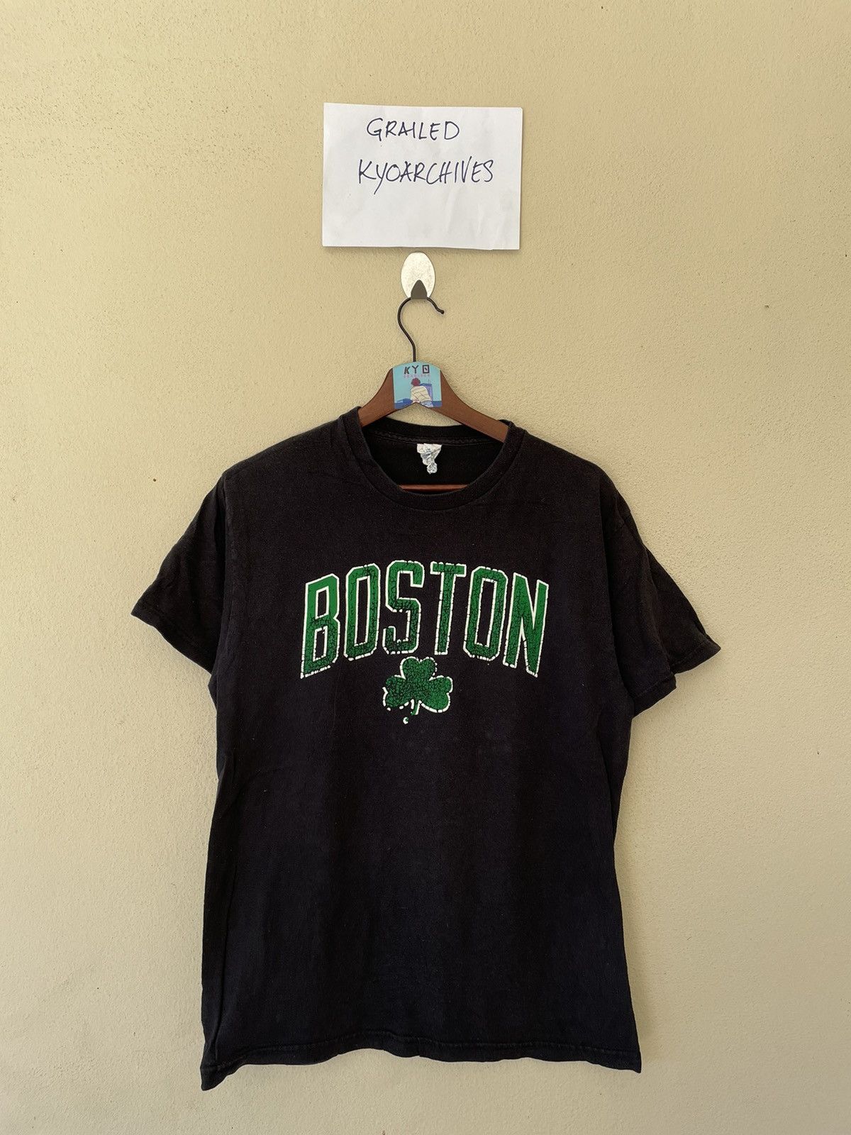 NBA × NHL BOSTON CELTICS BLACK TEE Size US M / EU 48-50 / 2 - 1 Thumbnail