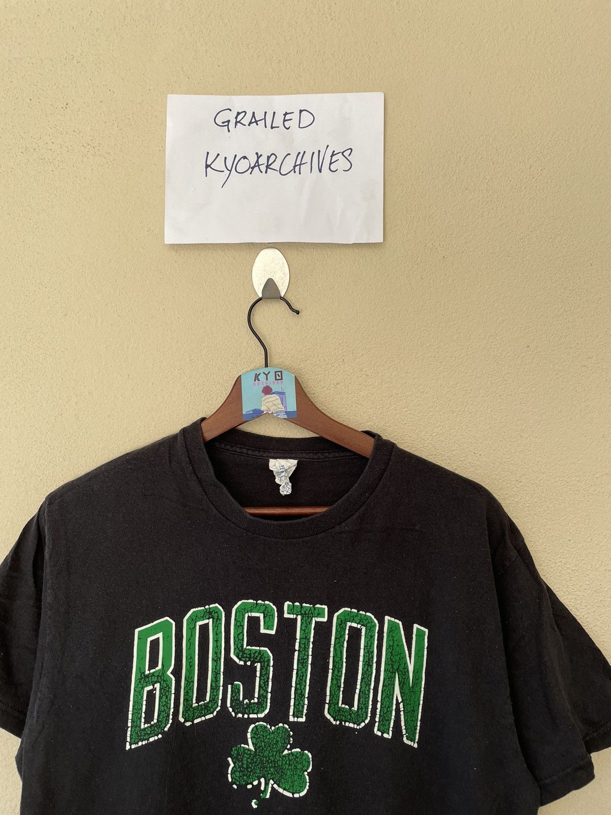 NBA × NHL BOSTON CELTICS BLACK TEE Size US M / EU 48-50 / 2 - 3 Thumbnail
