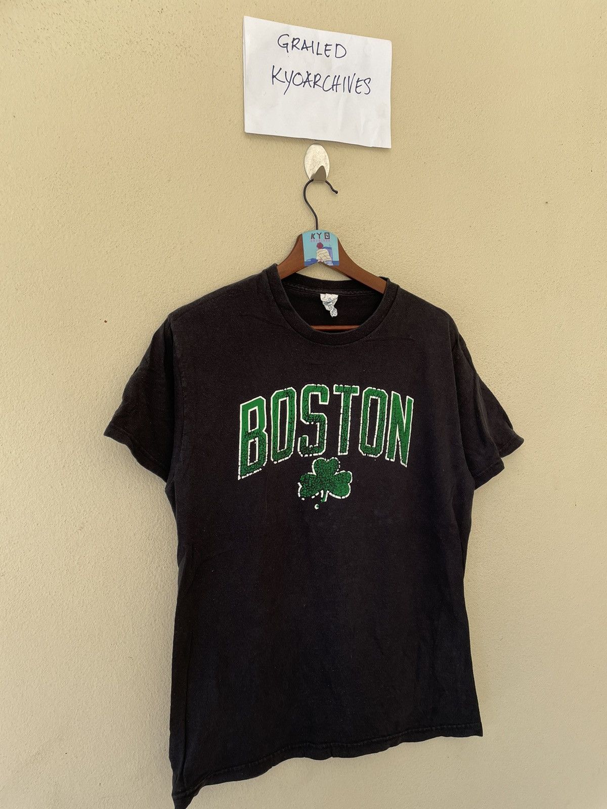 NBA × NHL BOSTON CELTICS BLACK TEE Size US M / EU 48-50 / 2 - 2 Thumbnail