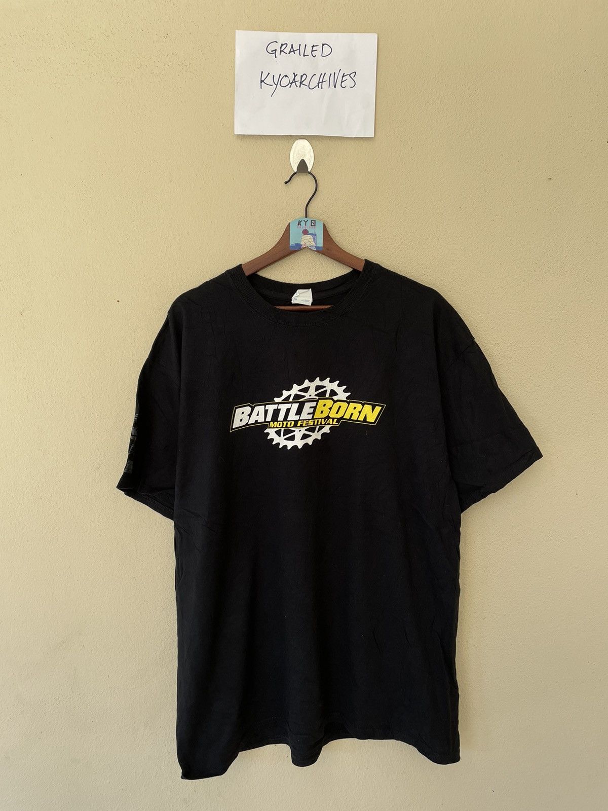 Other BATTLE BORN MOTO FESTIVAL BLACK TEE Size US XL / EU 56 / 4 - 5 Thumbnail