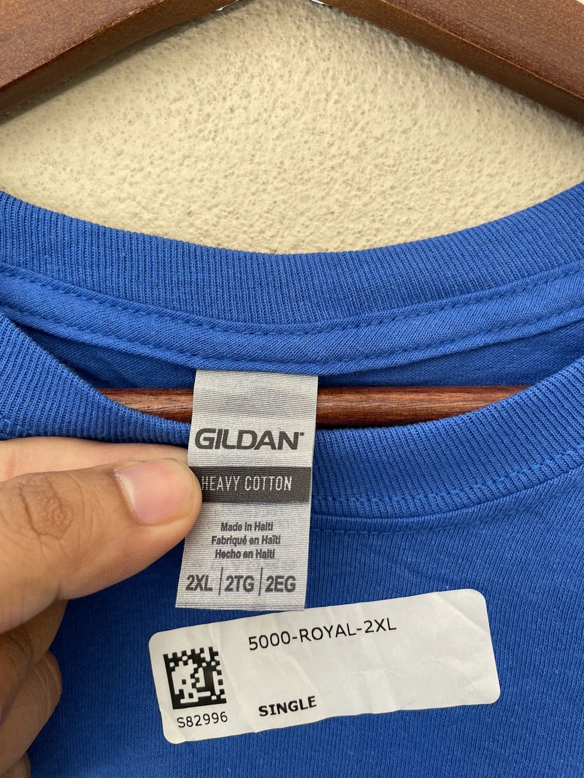Gildan PROUD DAD BLUE TEE Size US XXL / EU 58 / 5 - 6 Thumbnail